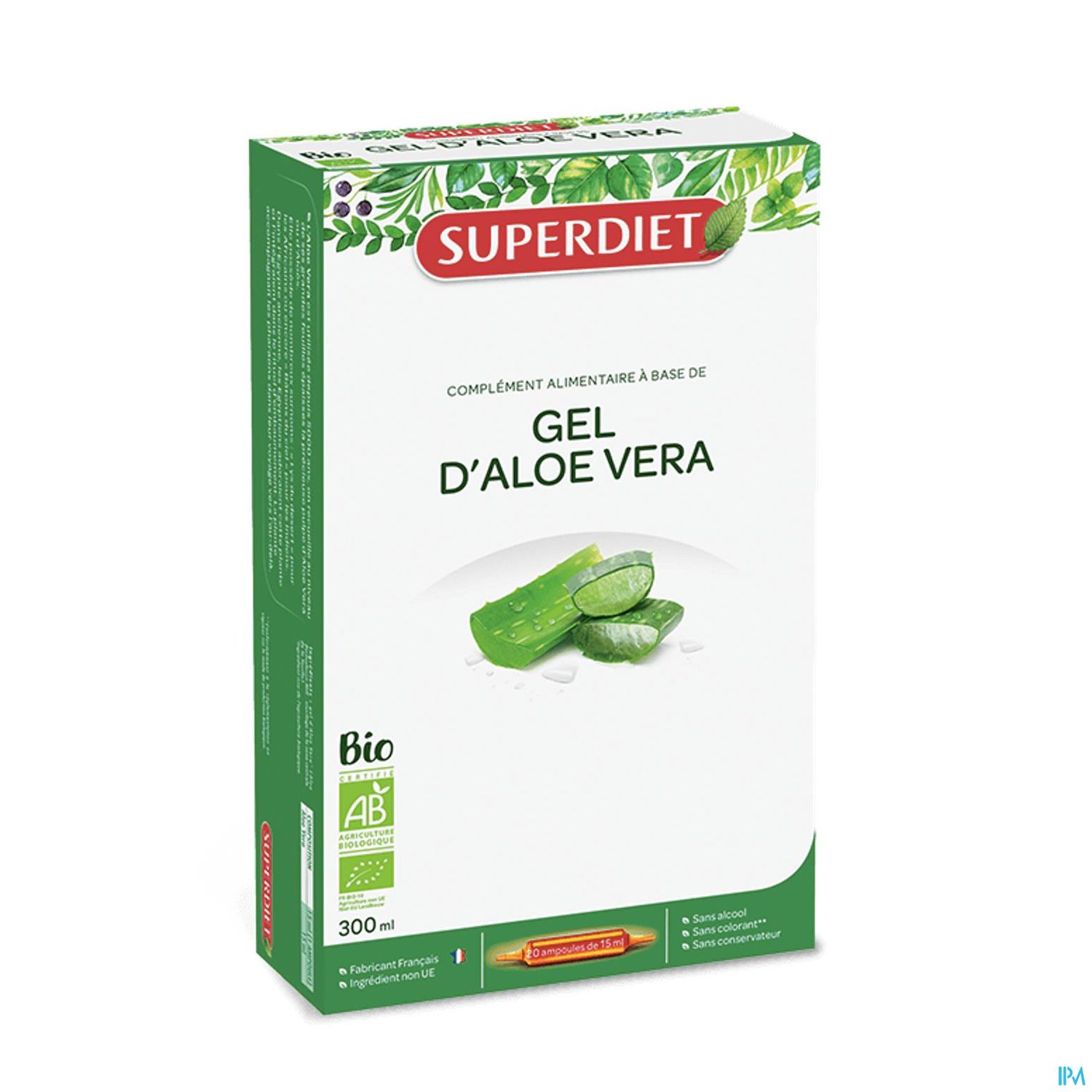 SUPERDIET ALOE VERA BIO AMP20