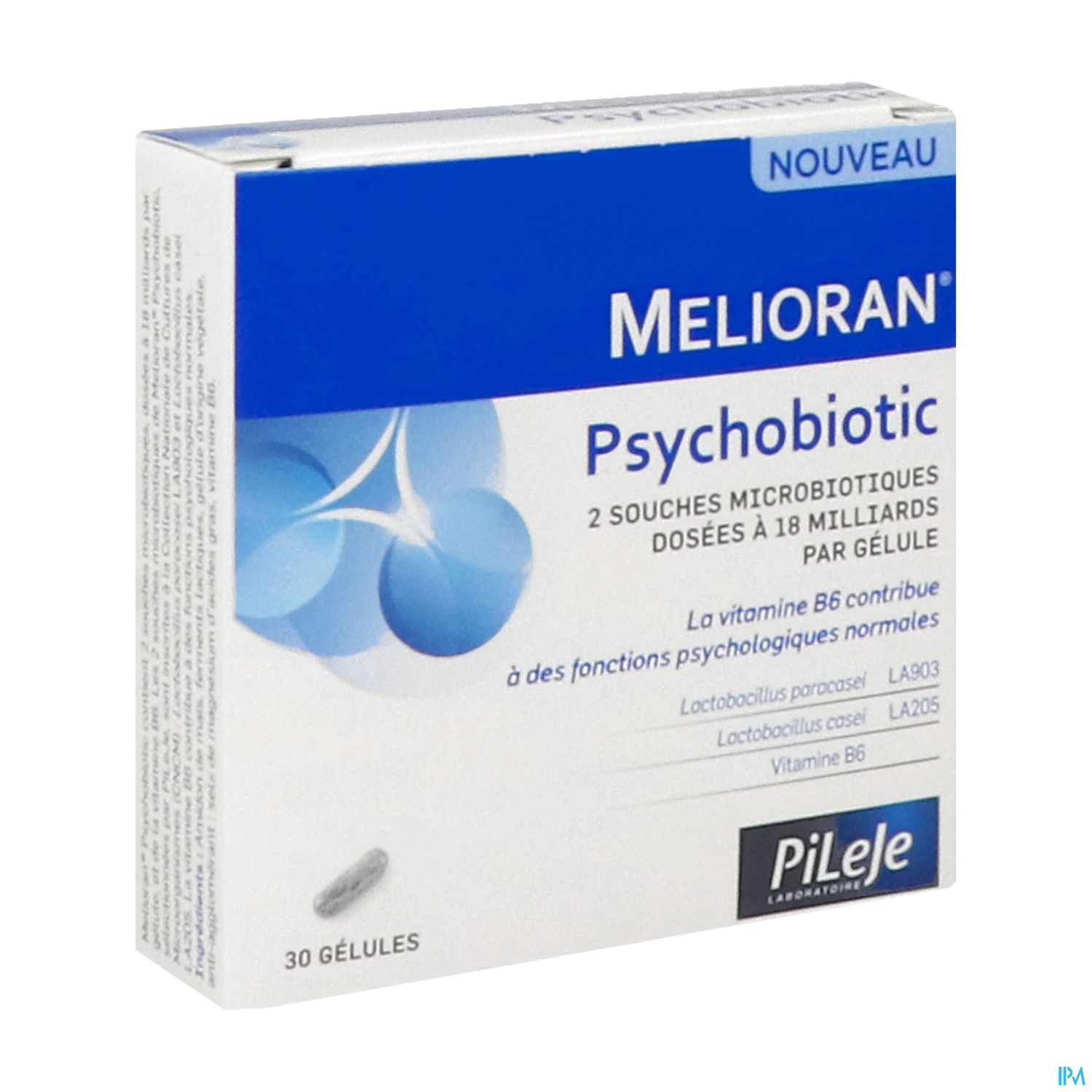 Pileje Melioran Psychobiotic Gelule 30