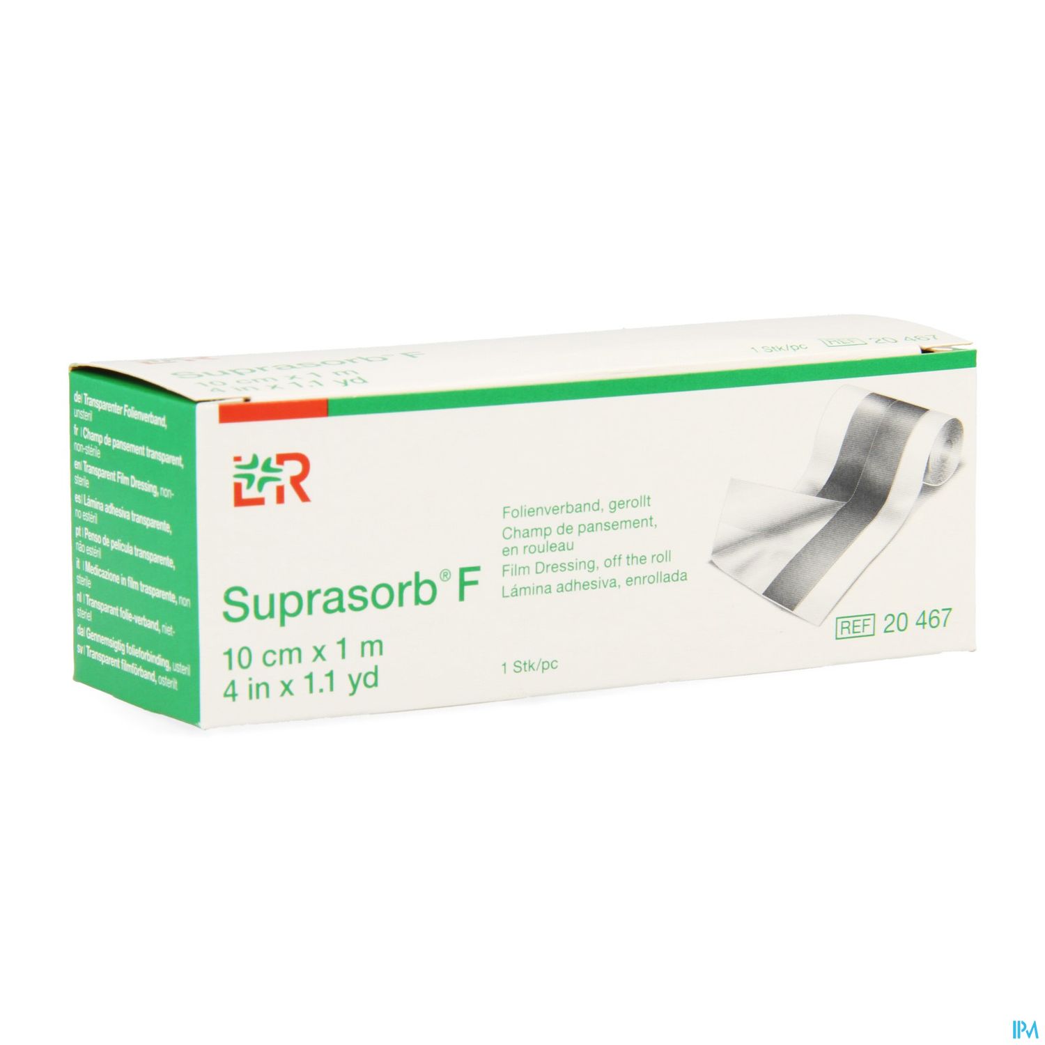 SUPRASORB F FILM ADH 10CMX1M