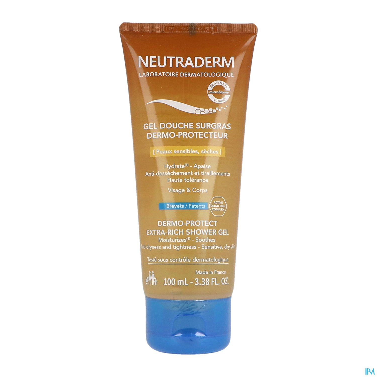 Neutraderm Gel Douche Surgras Dermoprotecteur 100ml