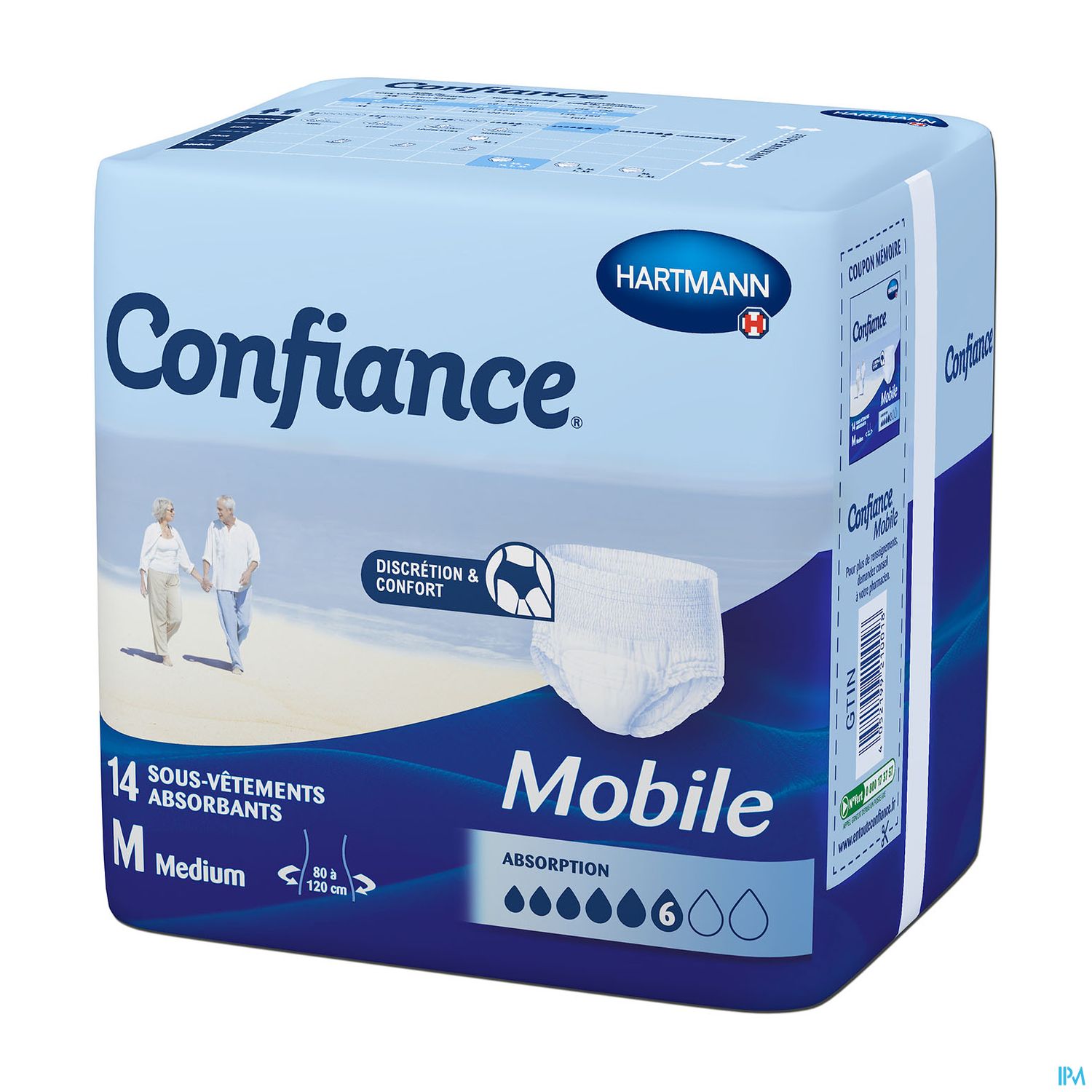 CONFIANCE MOBIL SLIP ABSOR 6G M 14
