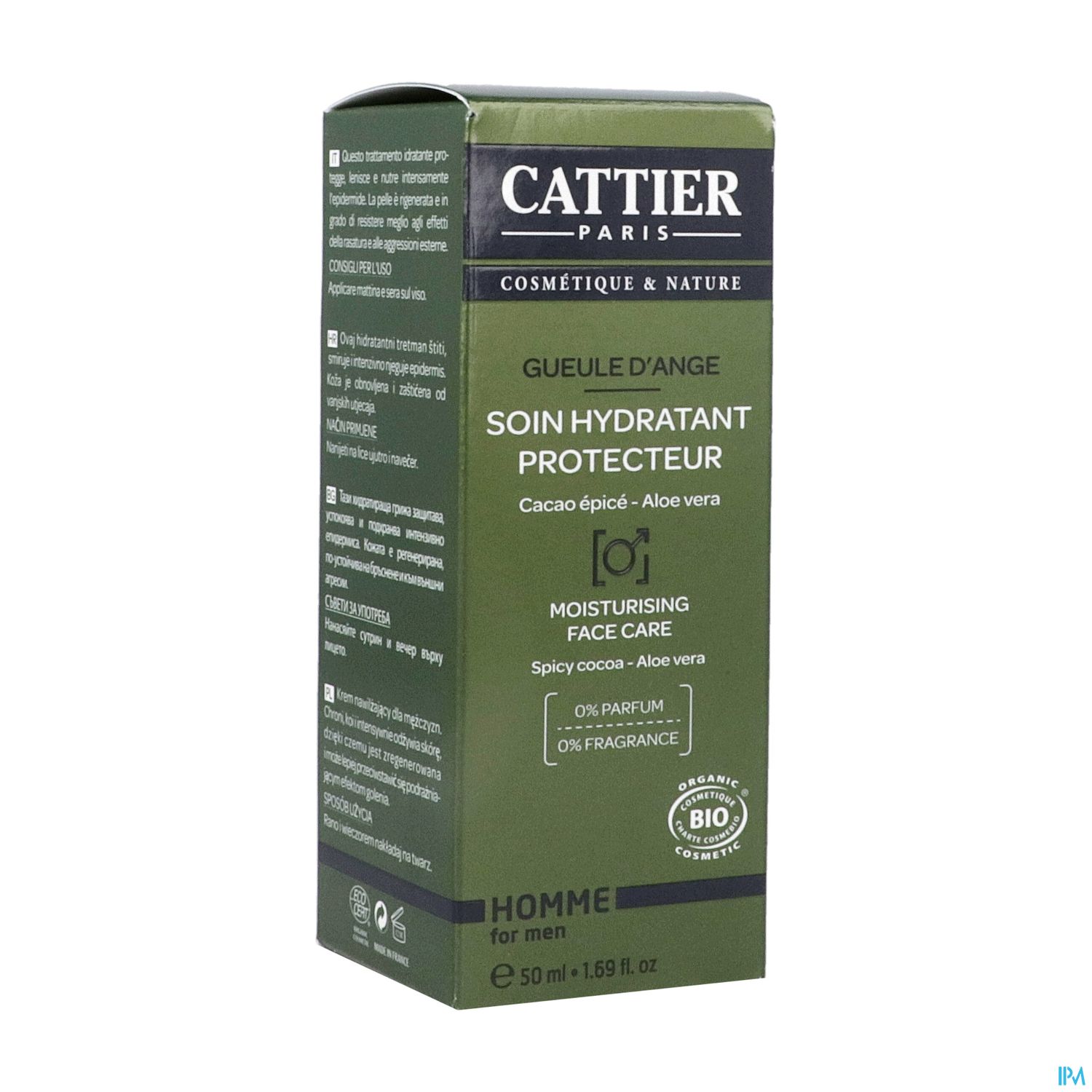 CATTIER HOM SOIN HYD PROTECT 50ML