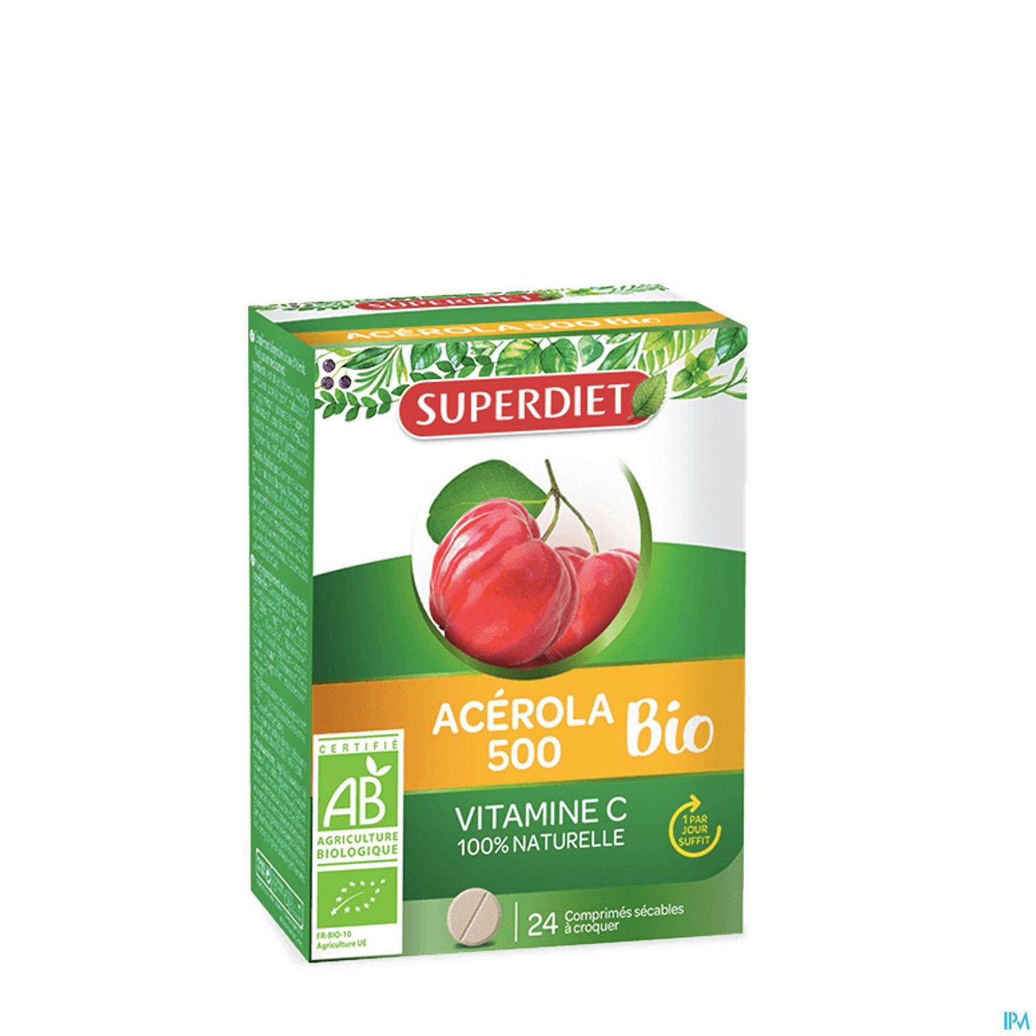 SUPERDIET ACEROLA BIO 500 CPR24