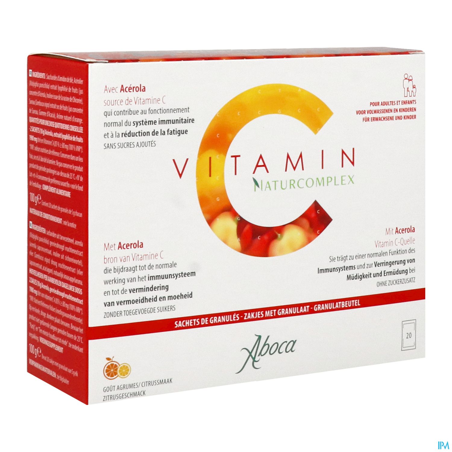 VITAMIN C NATURCOMPLEX SACH 20