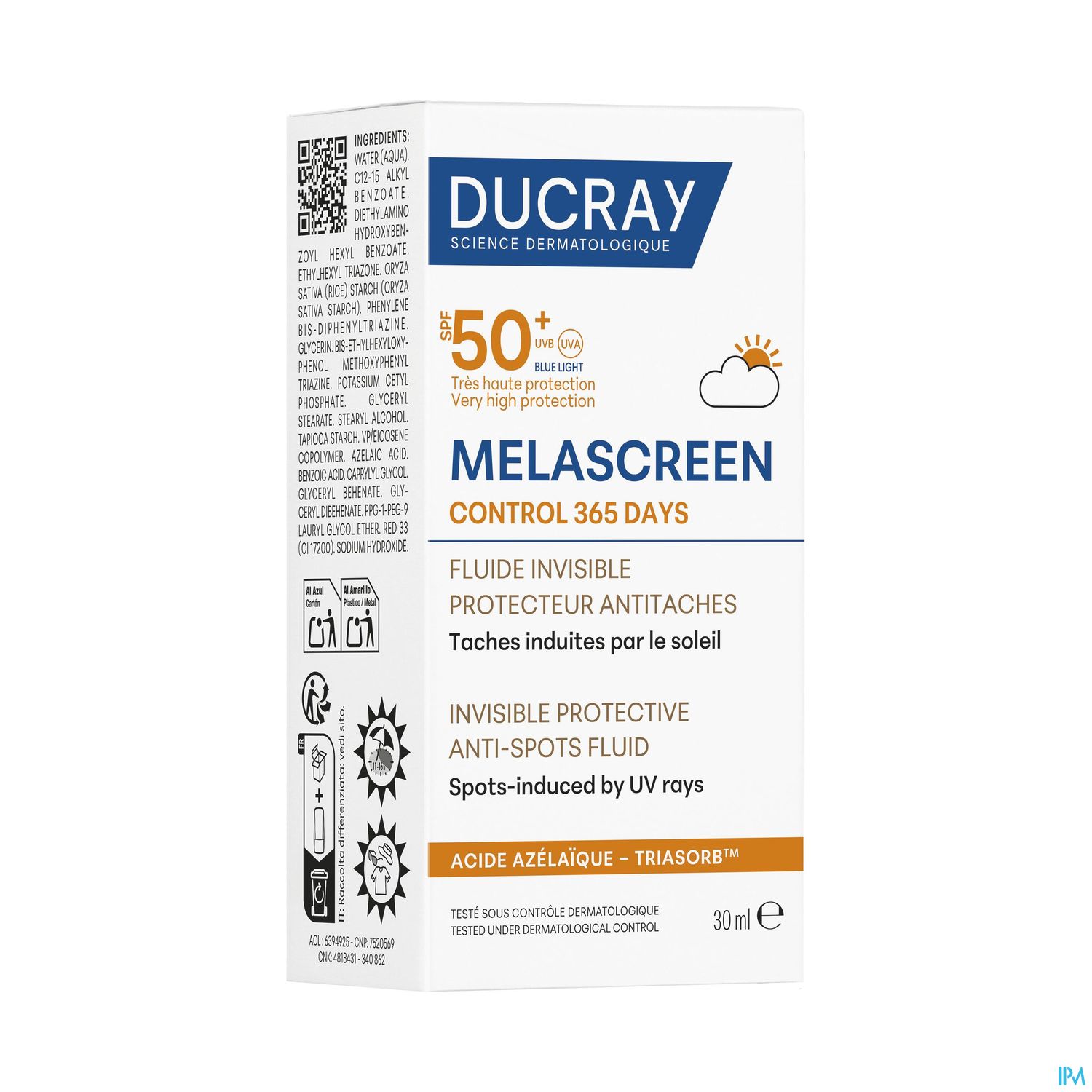 MELASCREEN CONTROL UV 50+ 30ML