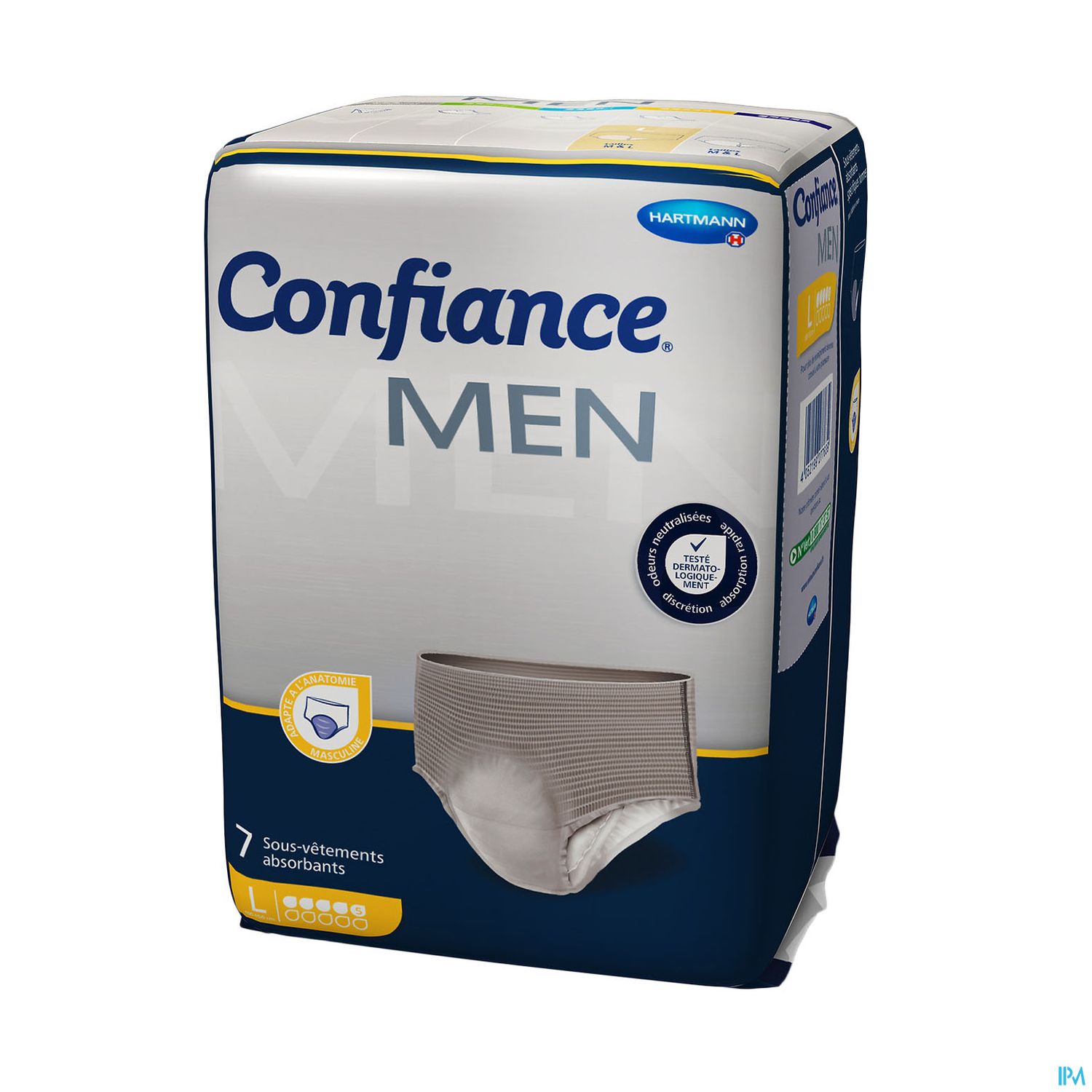 CONFIANCE MEN S/VET ABSORB 5G L 7