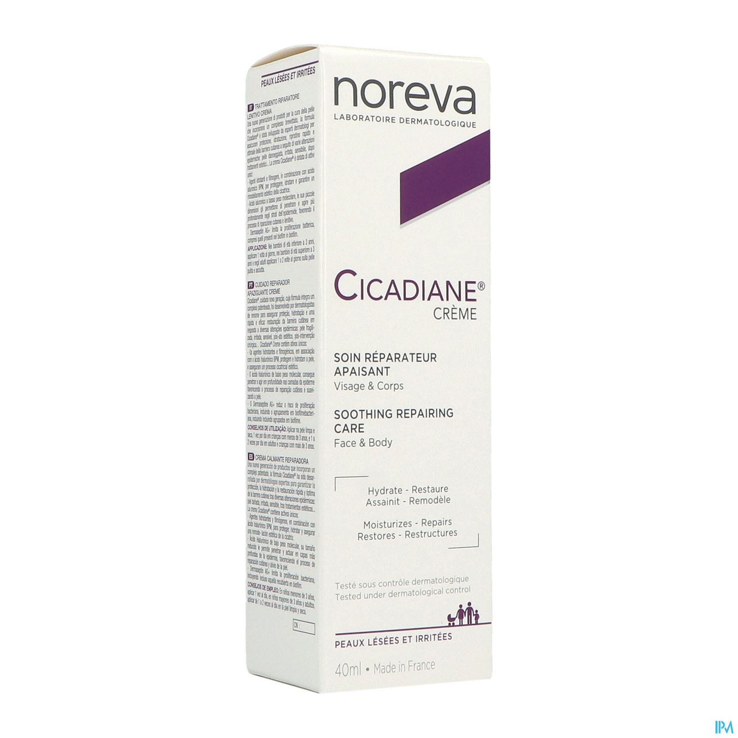 CICADIANE SOIN REPAR APAIS CR 40ML