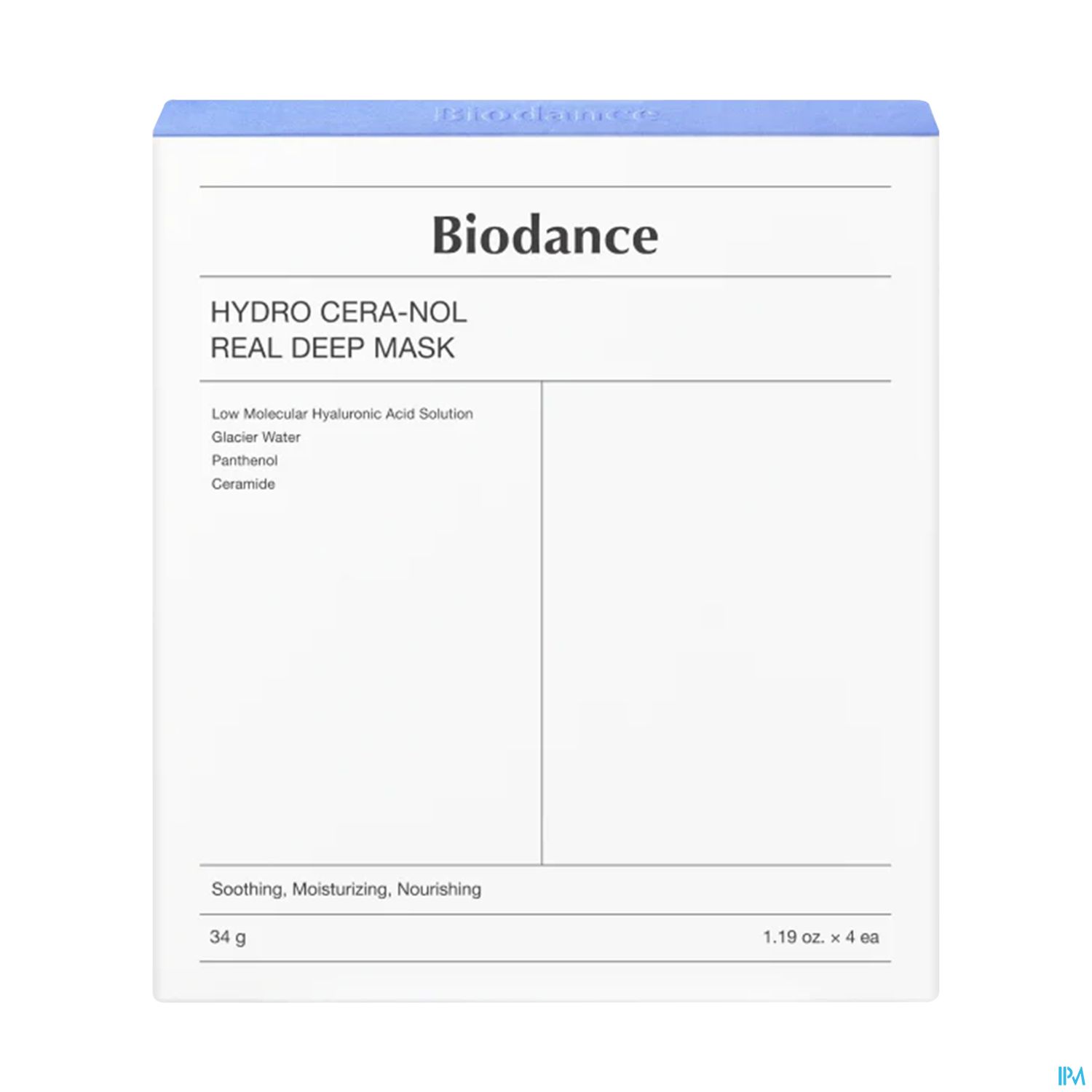 Biodance Hydro Cera-nol Real Deep Mask 1Box (4ea)