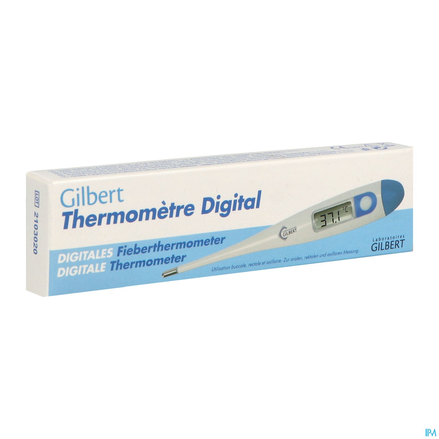 Laboratoires Gilbert Thermometre Electronique 60s