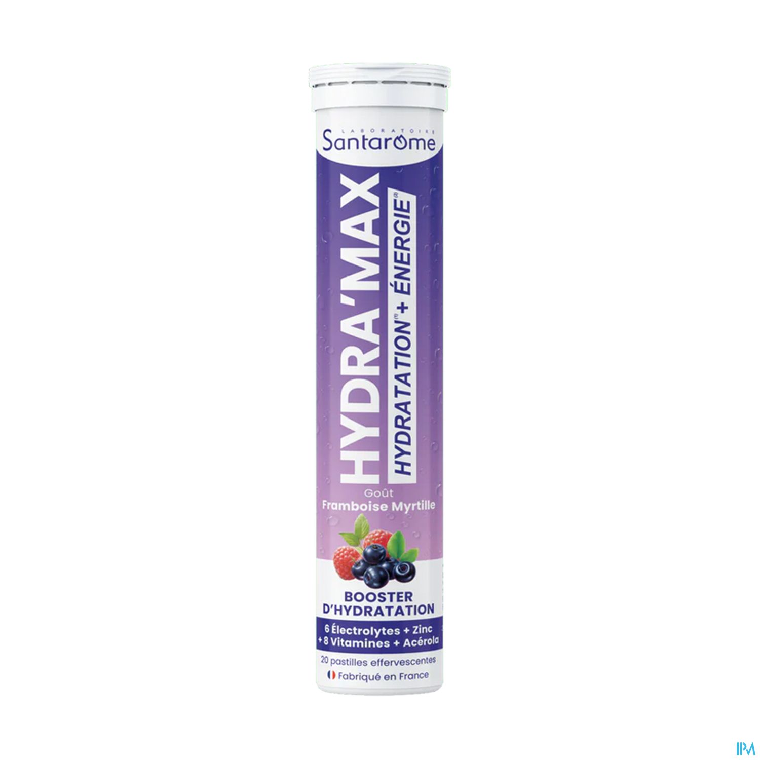 Santarome Hydra'max Framboise Myrtille Comprime Effervescent 20