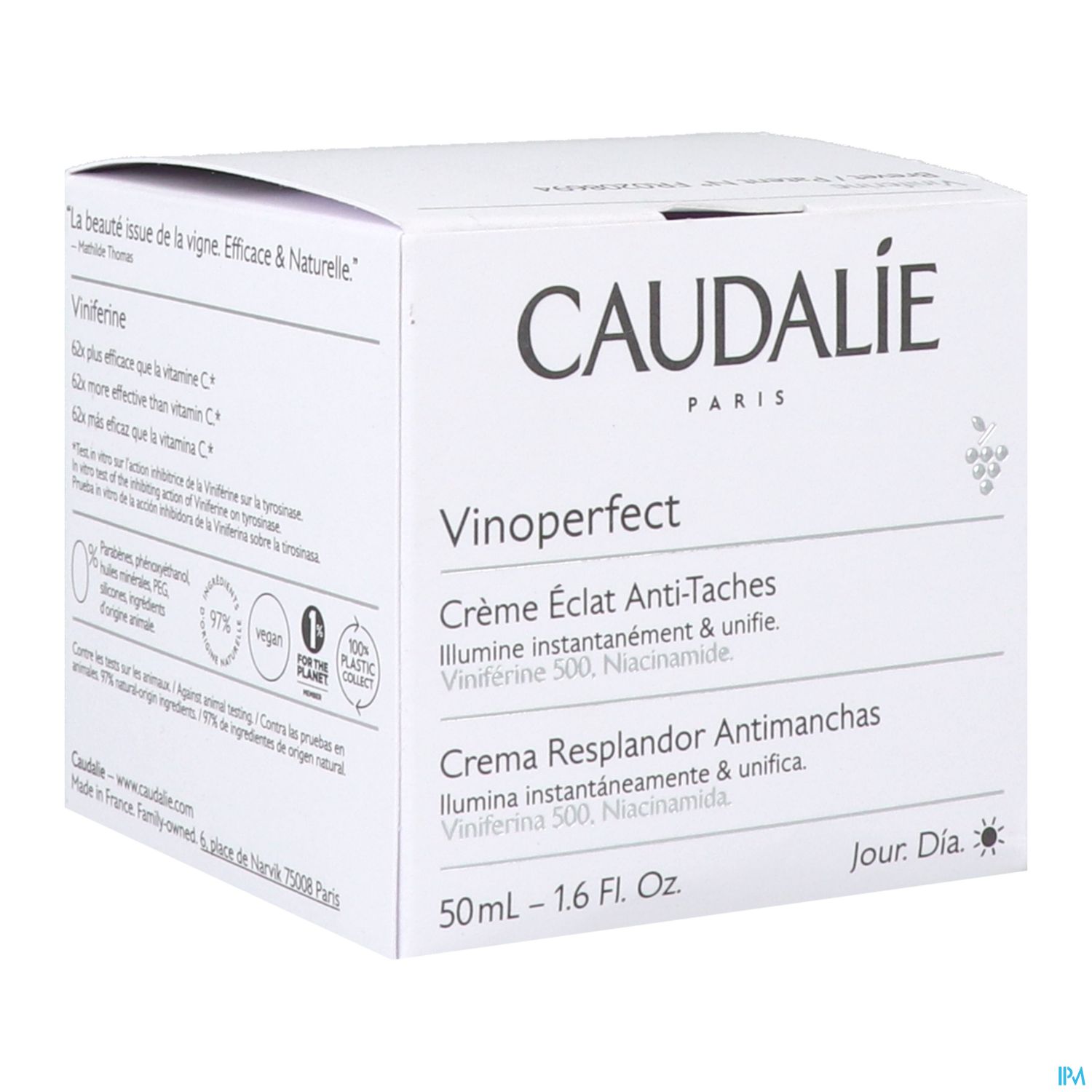 CAUDALIE VINOPERF CR ECLAT 50ML