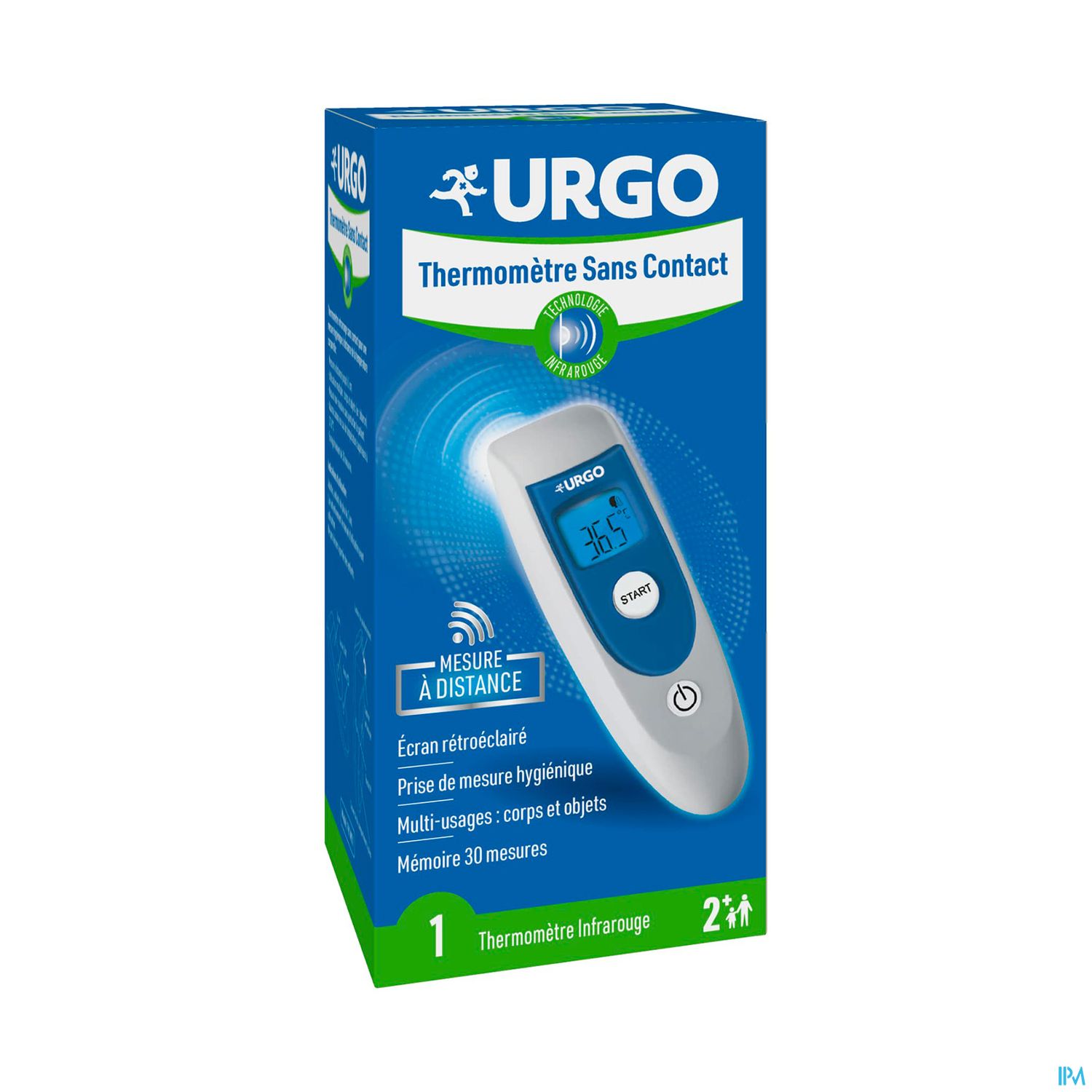 URGO THERM INFRAROUGE SANS CONTACT