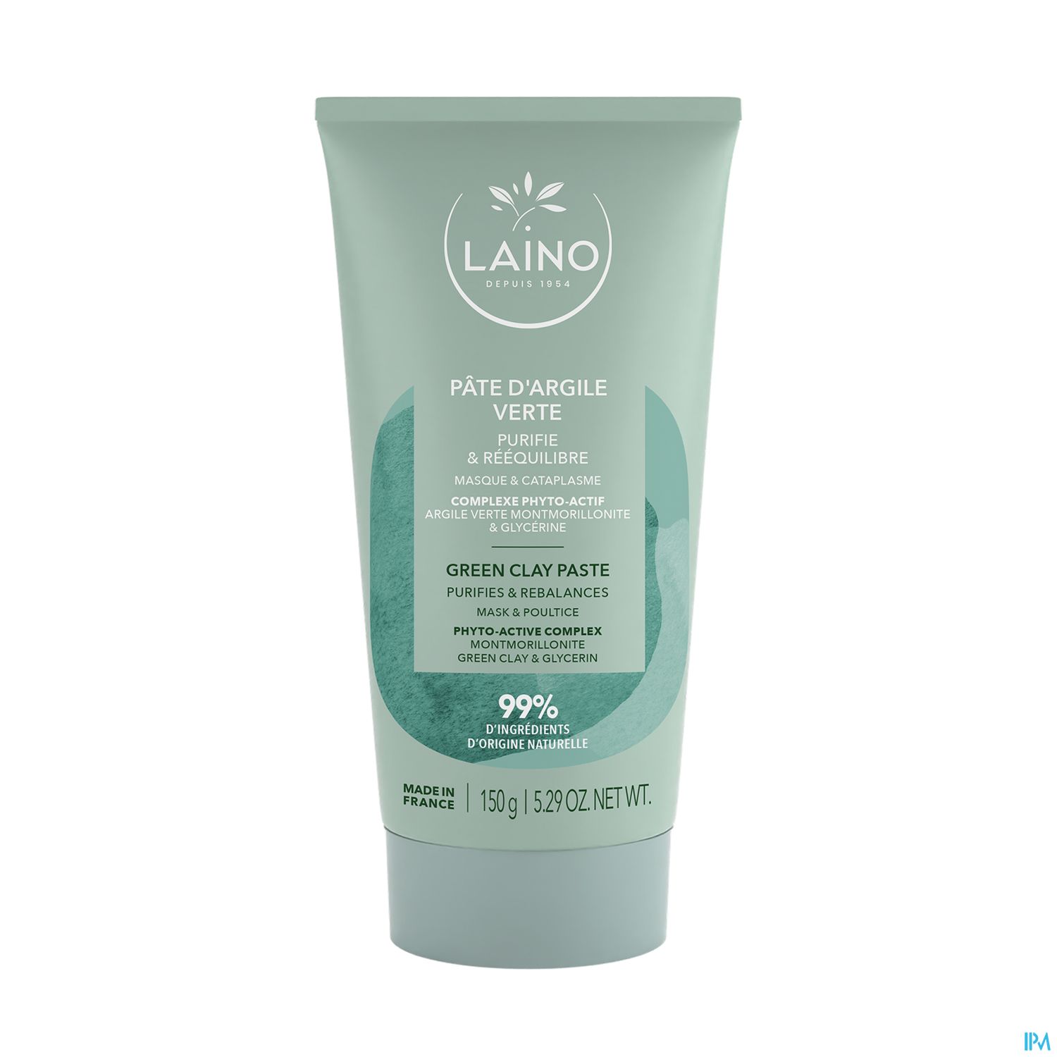 LAINO ARGILE VERTE PRETE EMPL 150G
