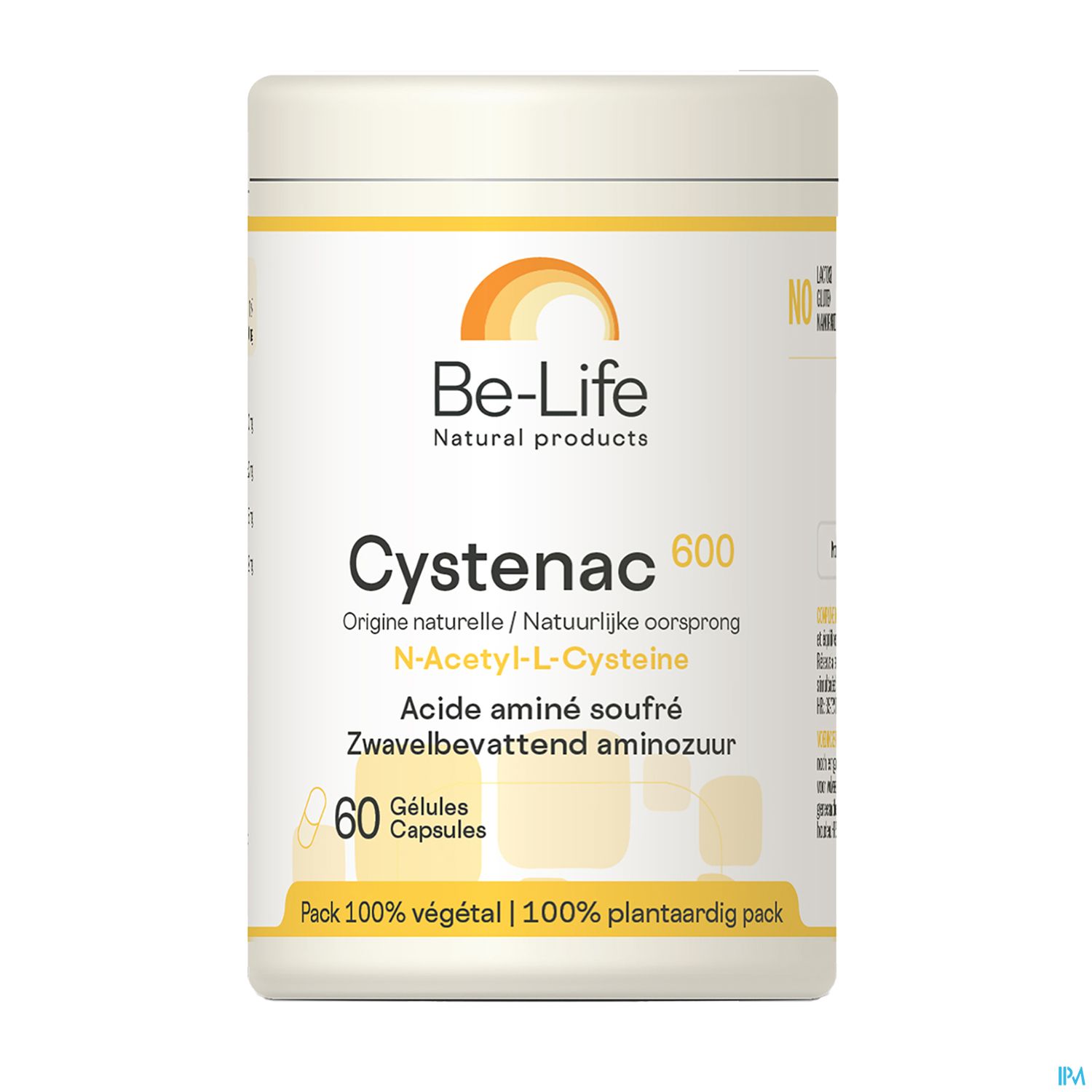 BE-LIFE CYSTENAC 600 GELUL 60