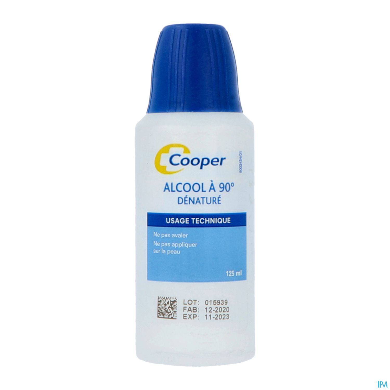ALCOOL 90C DENATURE COOP 125ML