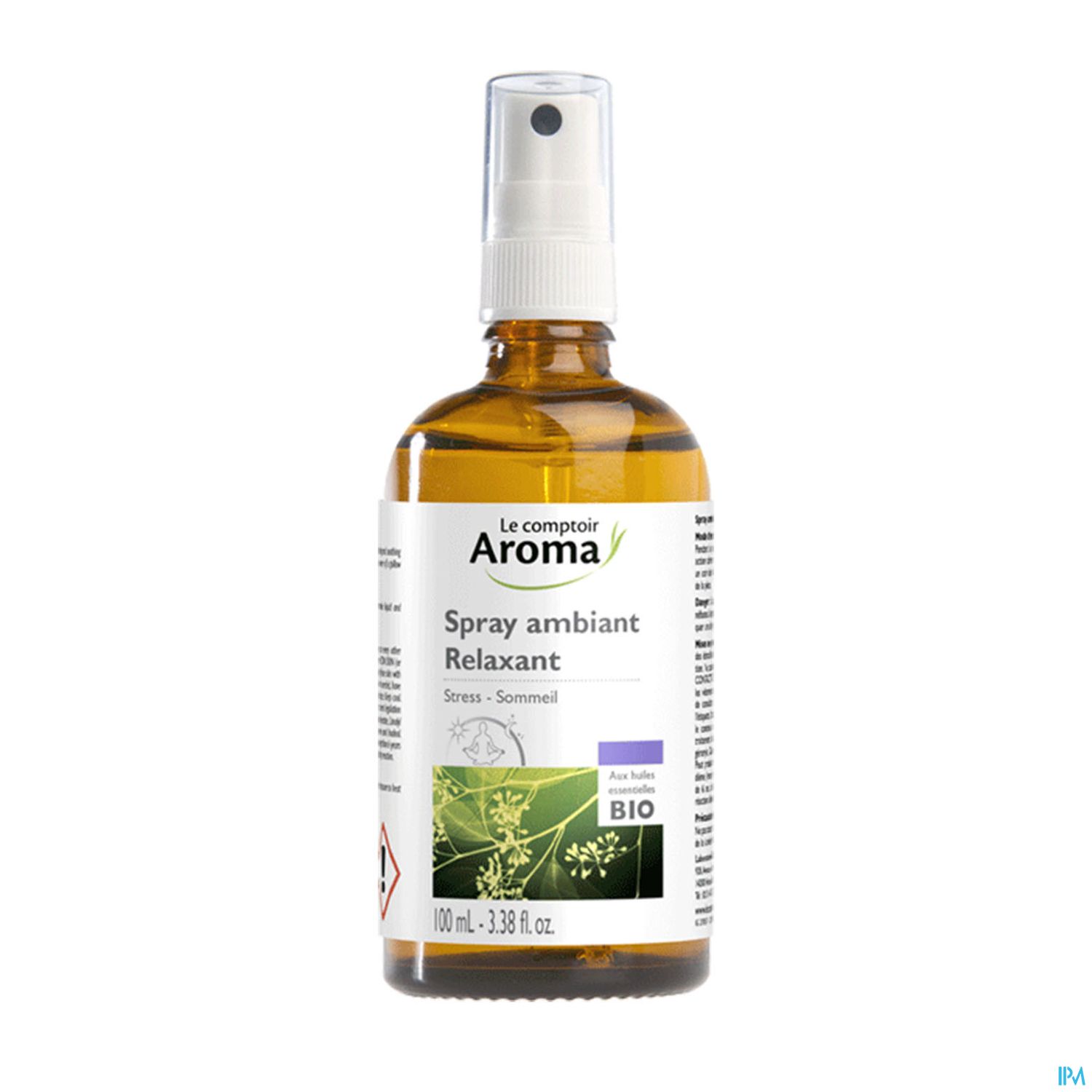 Le Comptoir Aroma Spray Ambiant Relaxant Bio 100ml