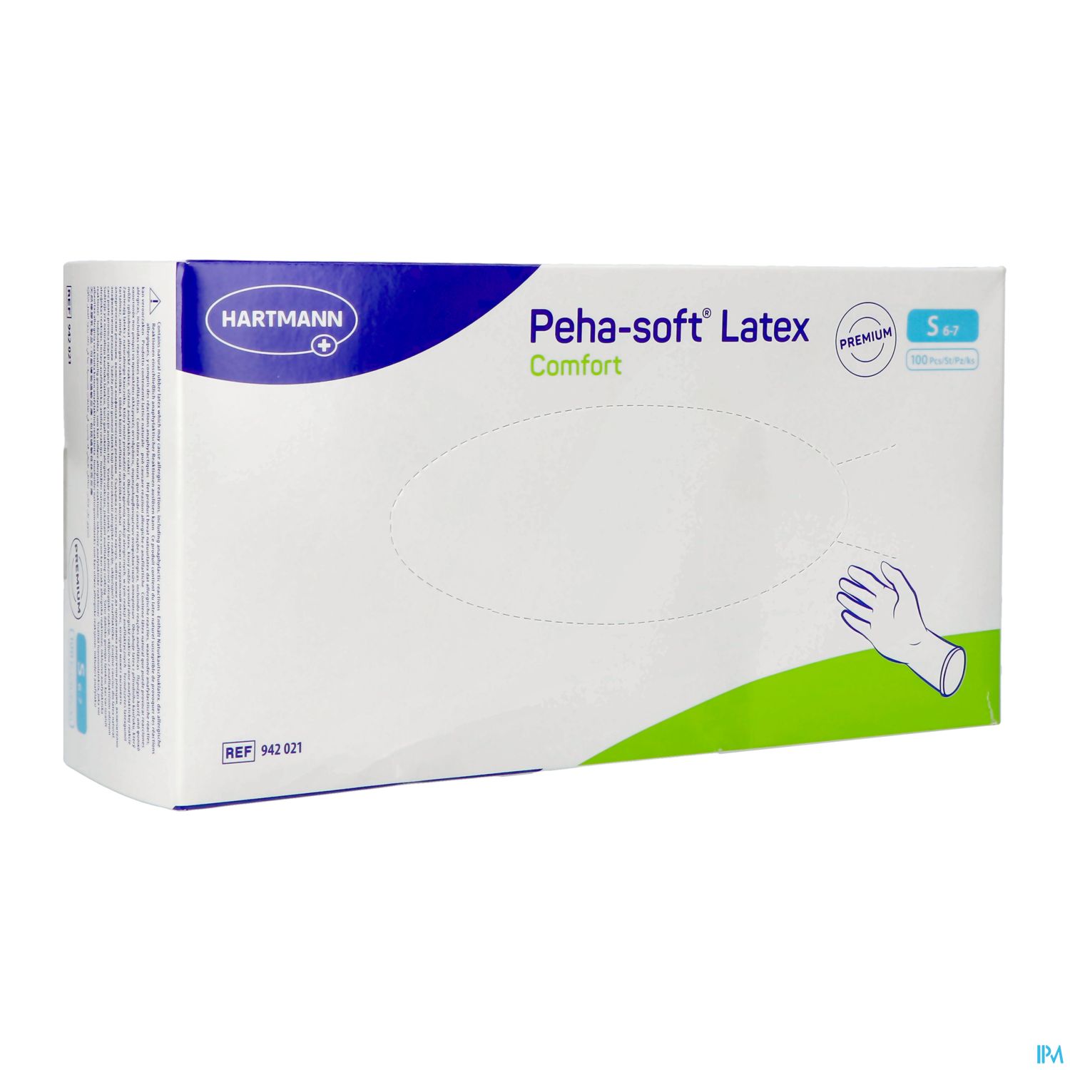 Peha Soft Sp Gant Latex Sans Poudre T6/7 100