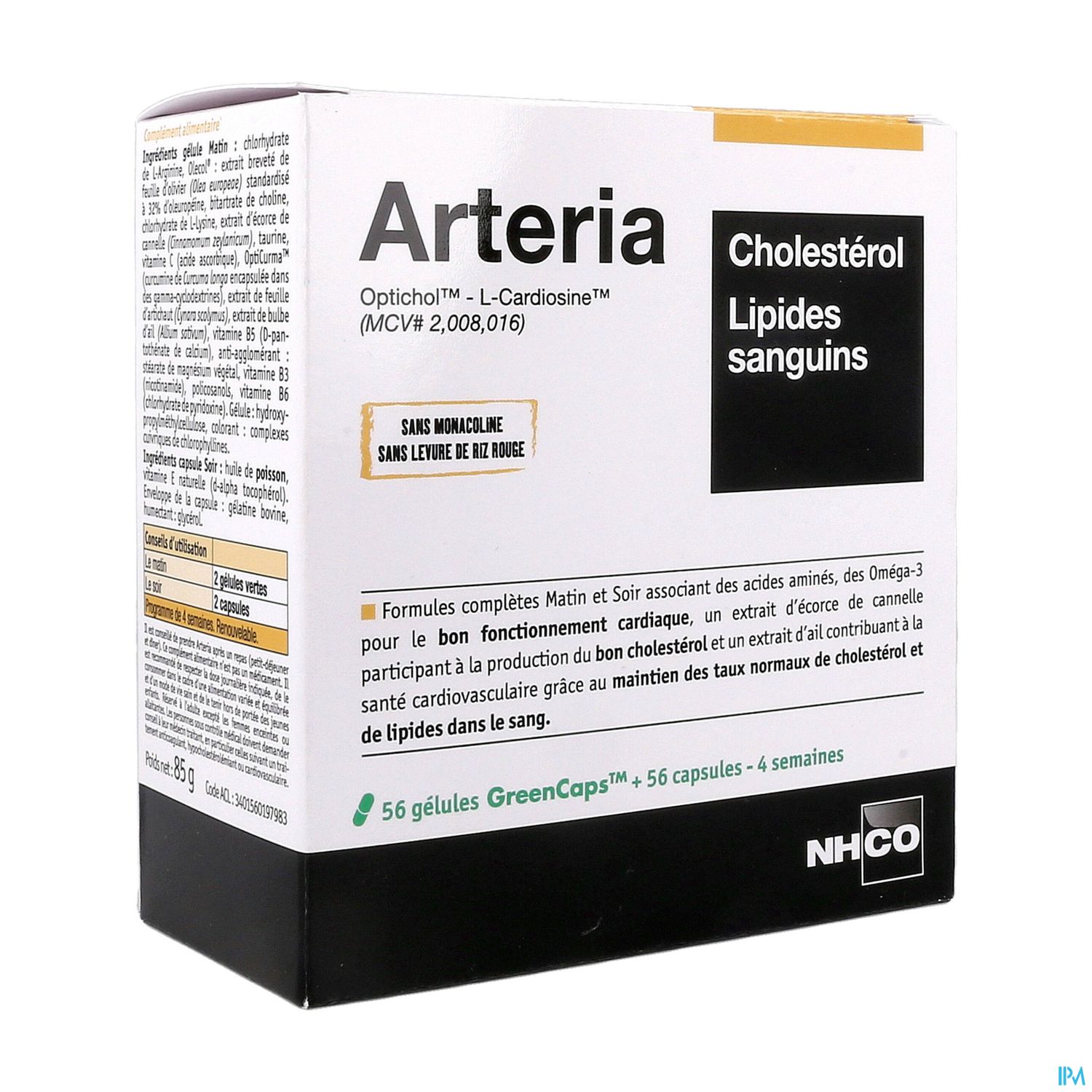 NHCO ARTERIA CHOLESTER GELUL56 X2