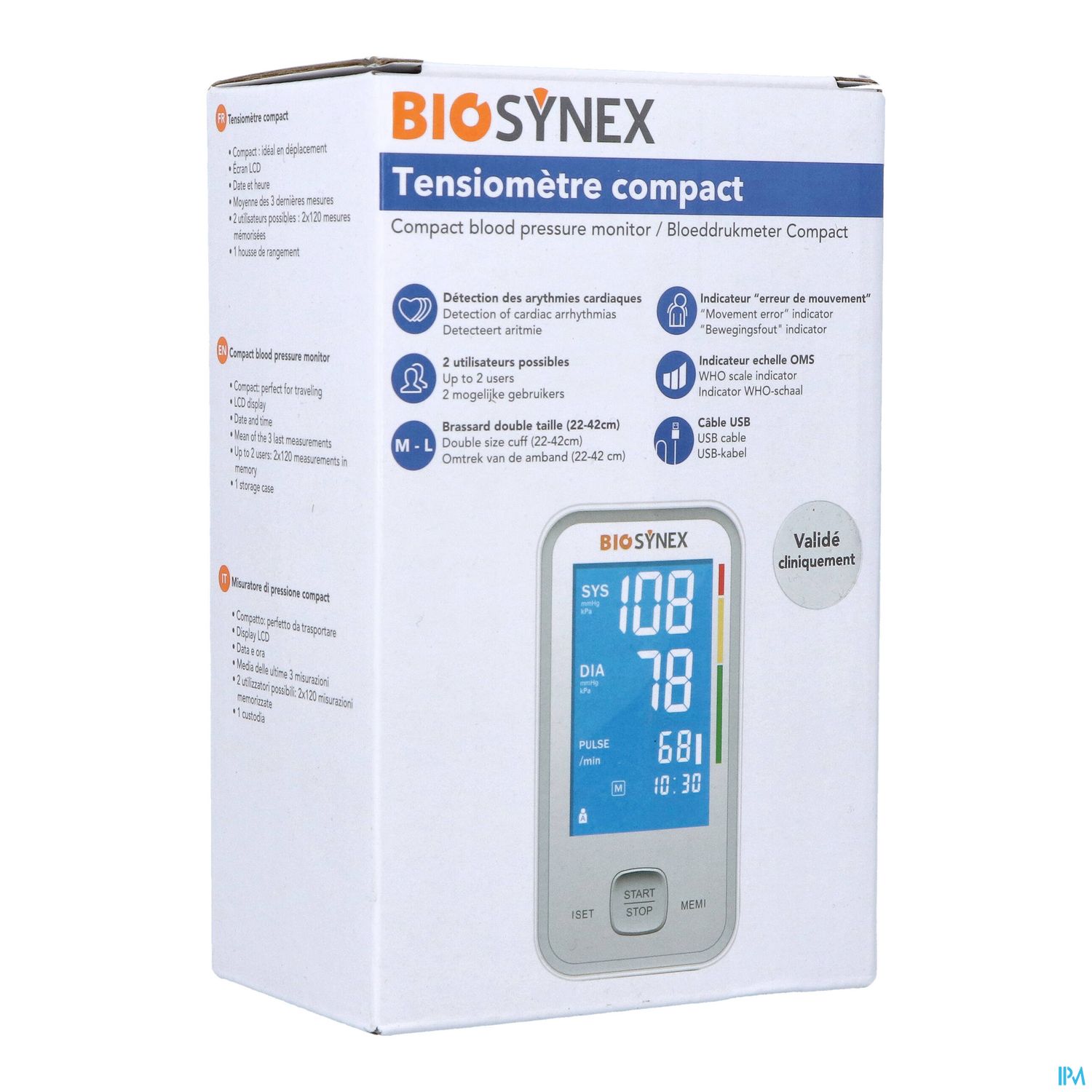 BIOSYNEX TENSIOM BRASSARD COMPACT