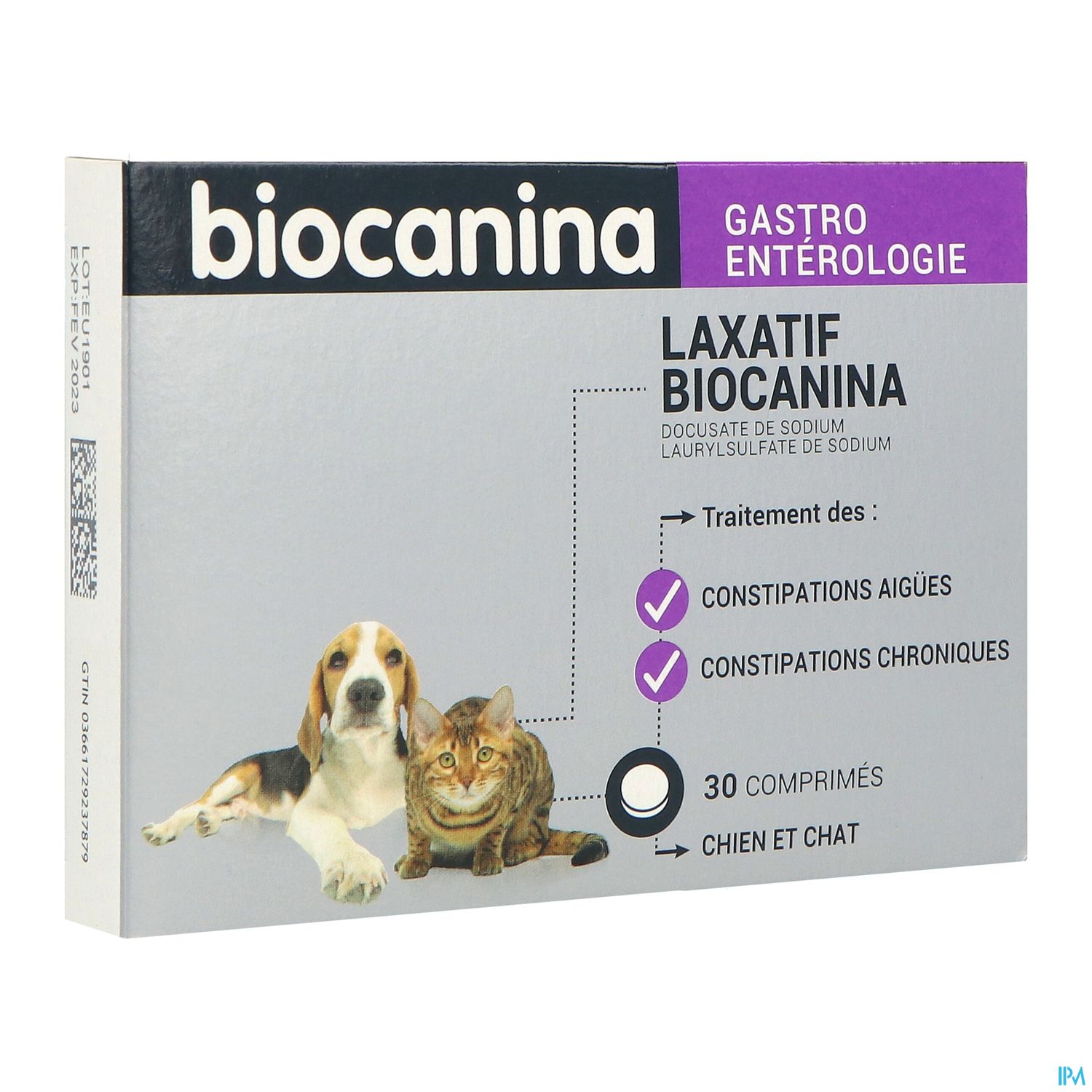 BIOCANINA LAXATIF CPR 30