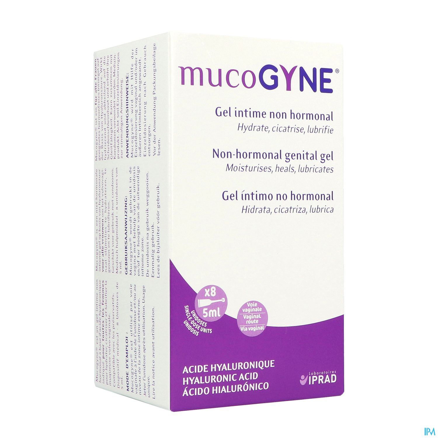 Mucogyne Gel Hydratant Intime Non Hormonal Unidoses 5ml 8