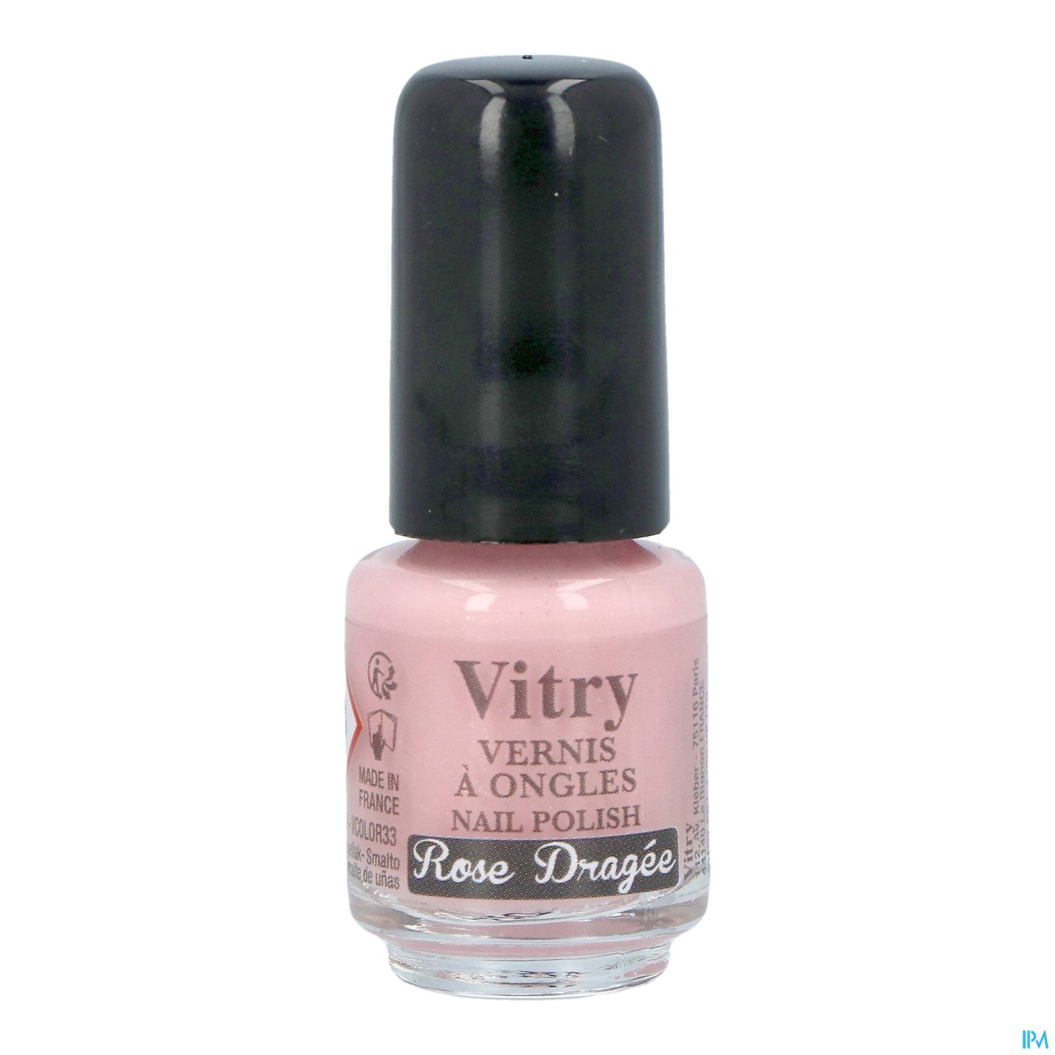 Vitry Vernis Ongles Rose Dragee Mini 4ml
