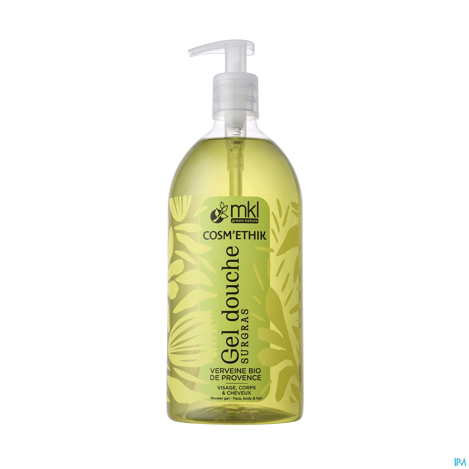 Mkl Green Nature Gel Douche Verveine De Provence Cosm'ethik 1l