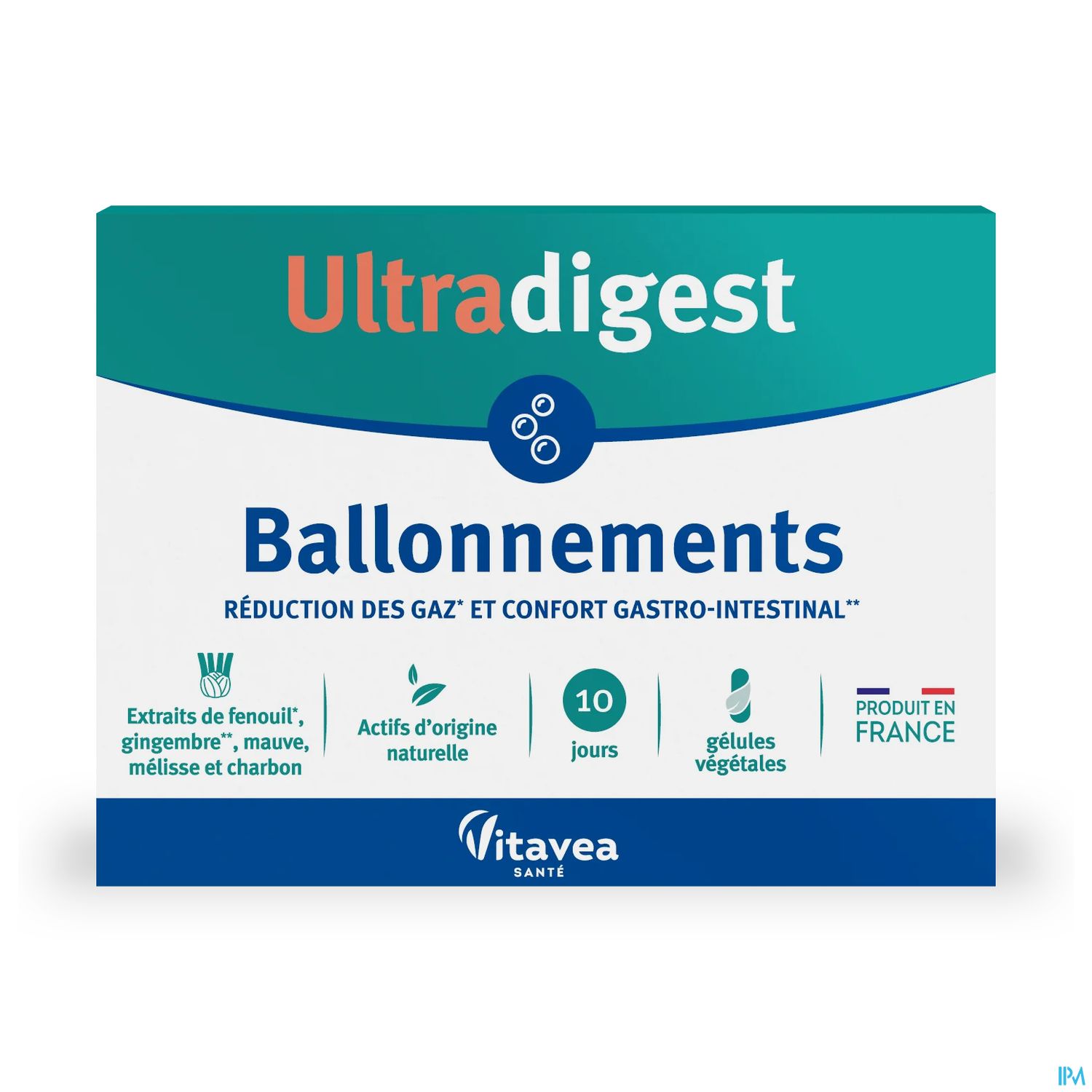 Vitavea Ultradigest Ballonnements Gelule 20