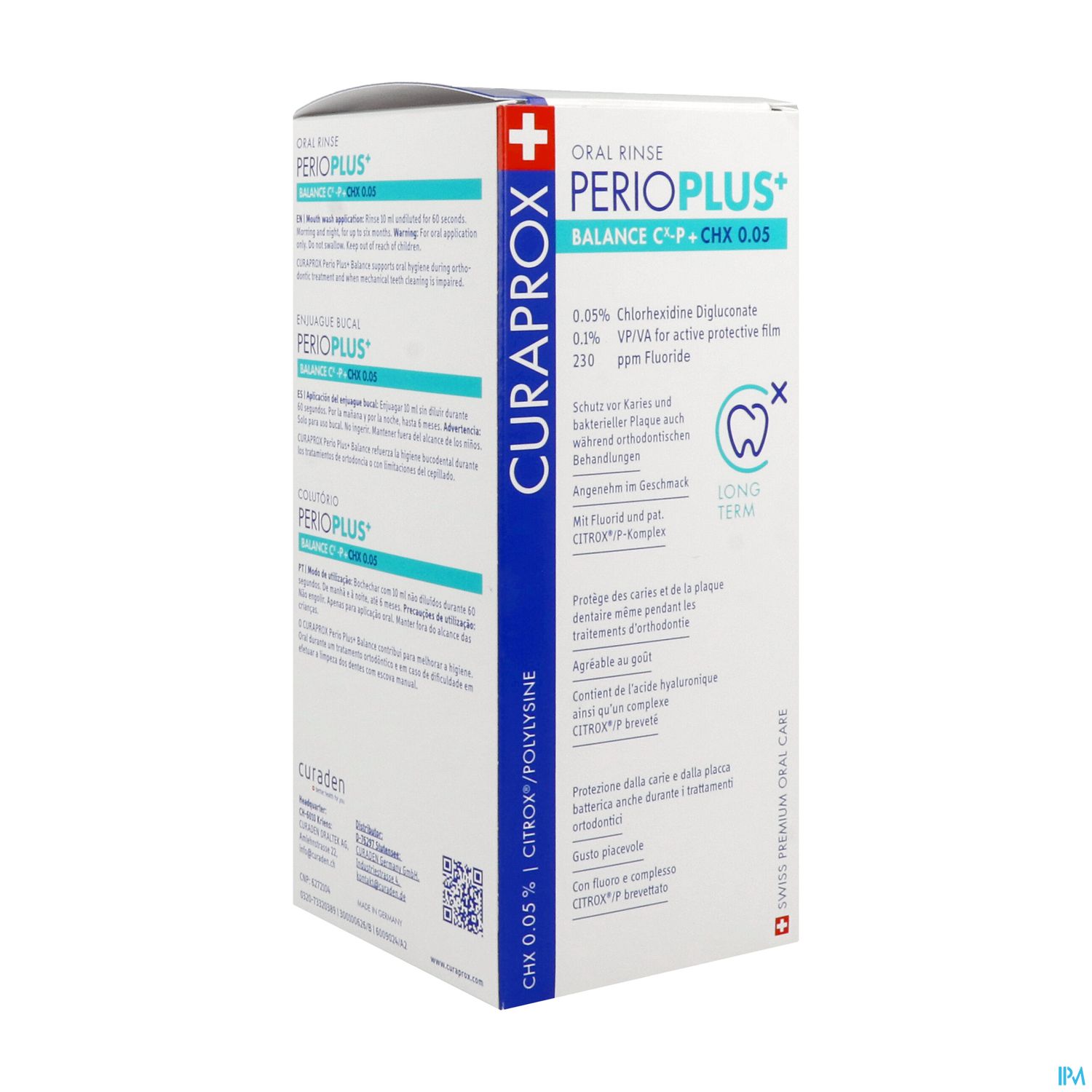 Perio Plus+ Balance Bain De Bouche 200ml