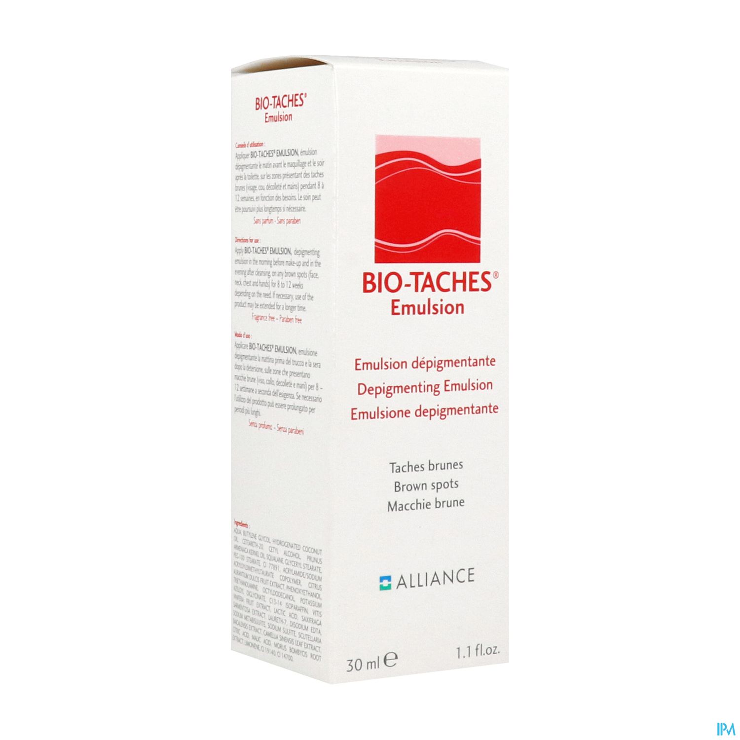 BIO-TACHES EMULS DEPIGM FL 30ML