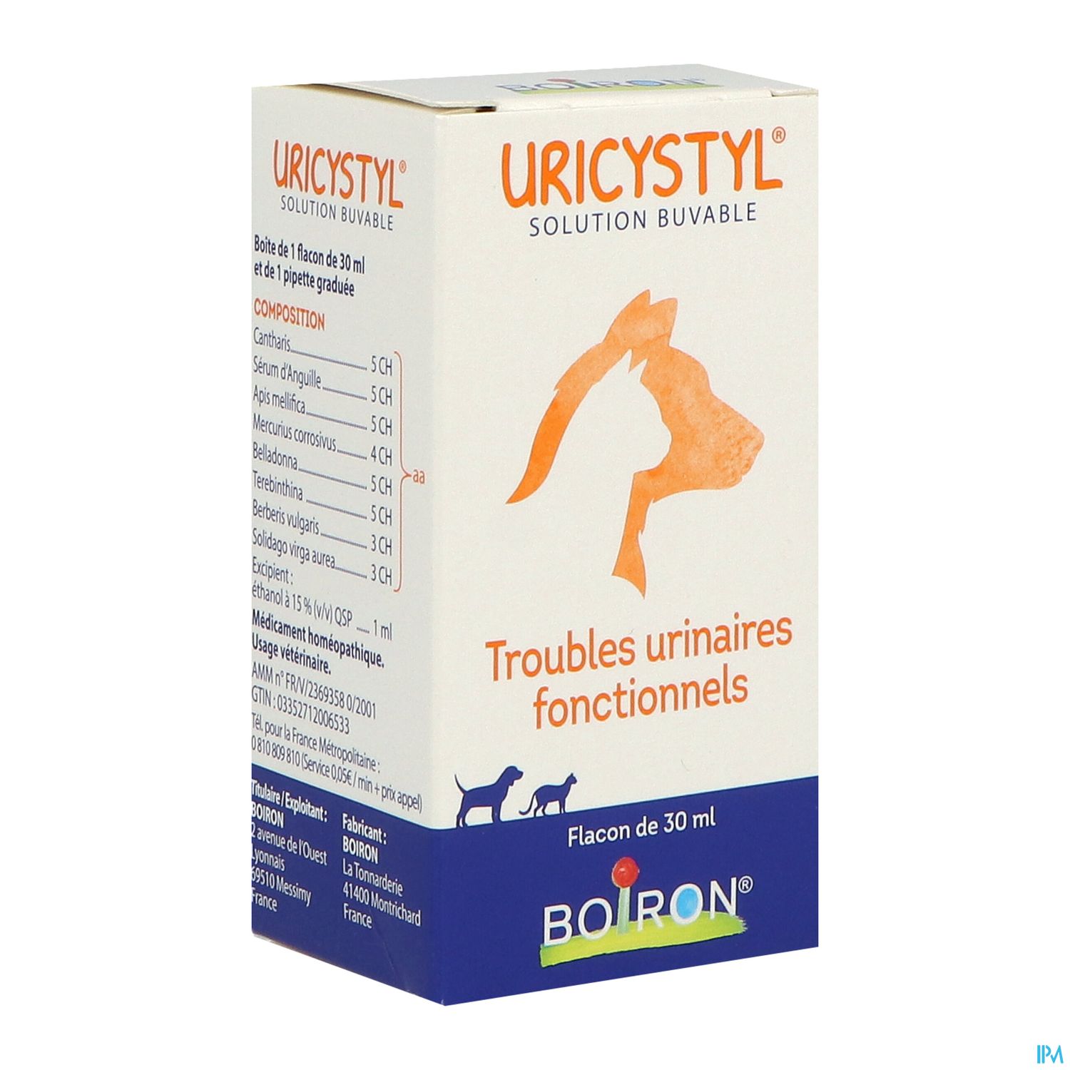 Uricystyl Solution Buvable 30ml