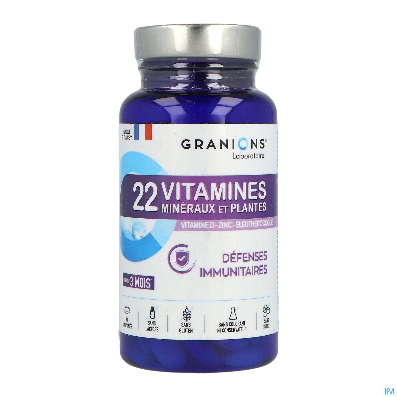 GRANIONS 22 VITAMINES CPR 90