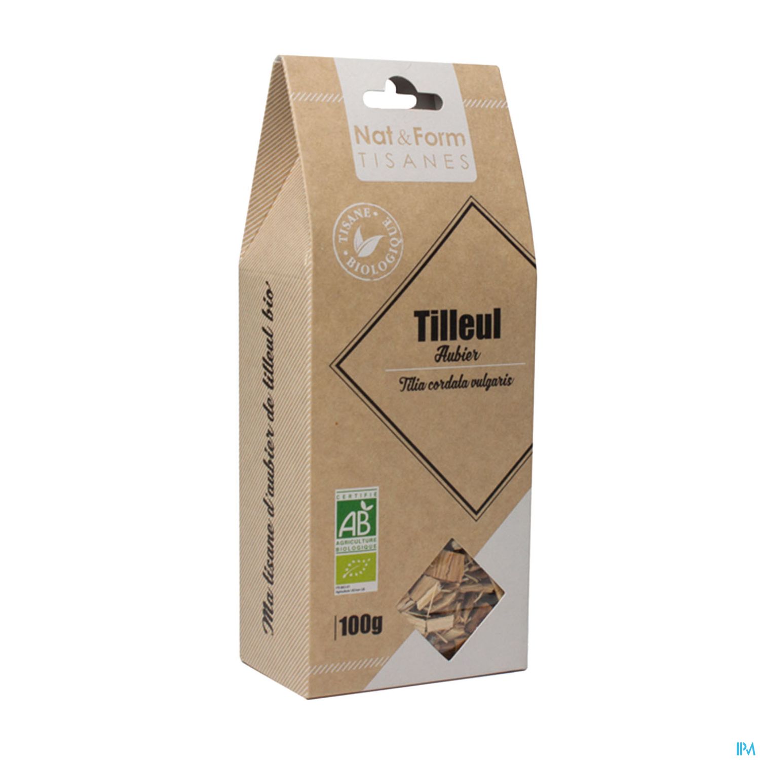 NAT&FORM TIS AUBIER BL EC BIO100G