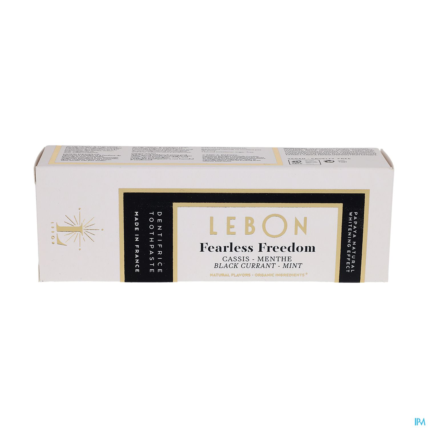 LEBON DENTIF MENTHE/CASSIS 25ML