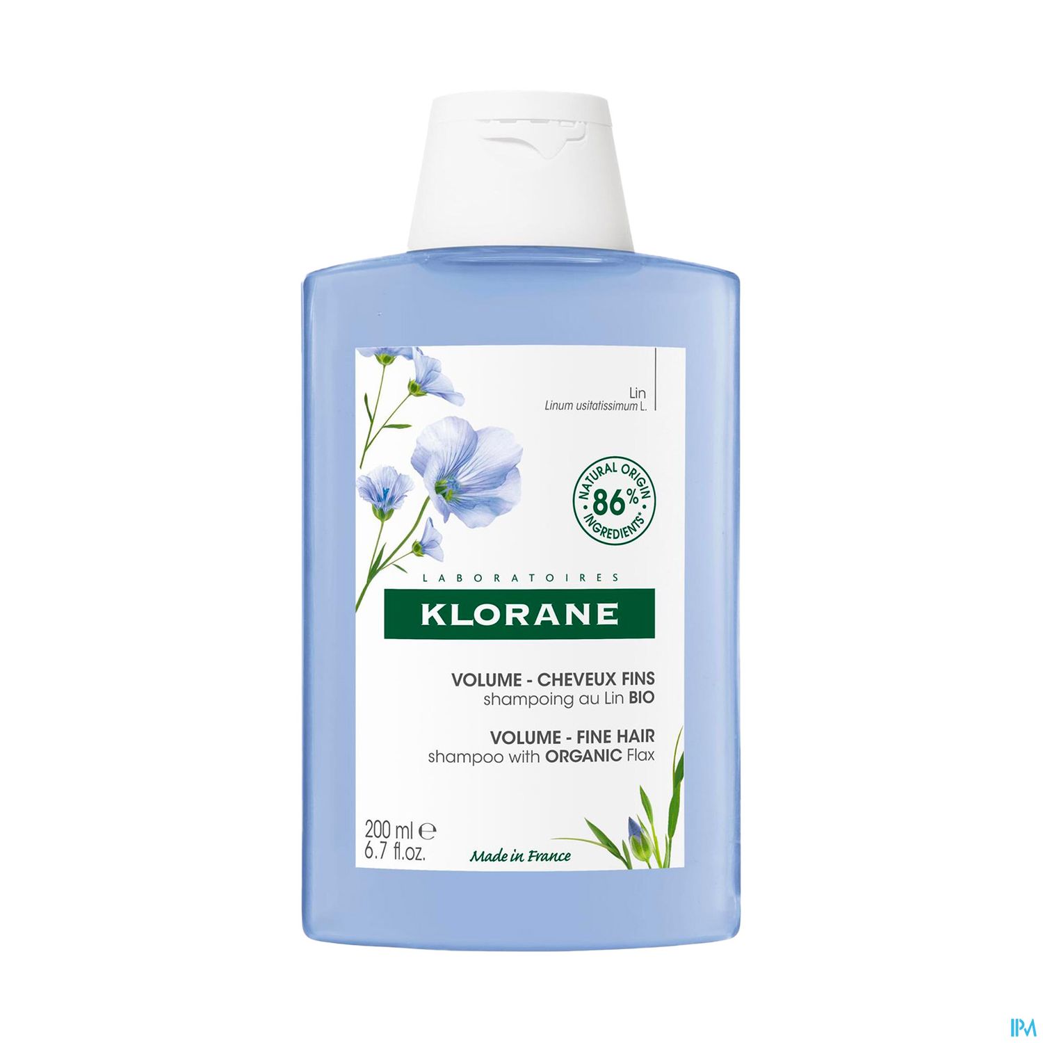 KLORANE SH LIN BIO 200ML