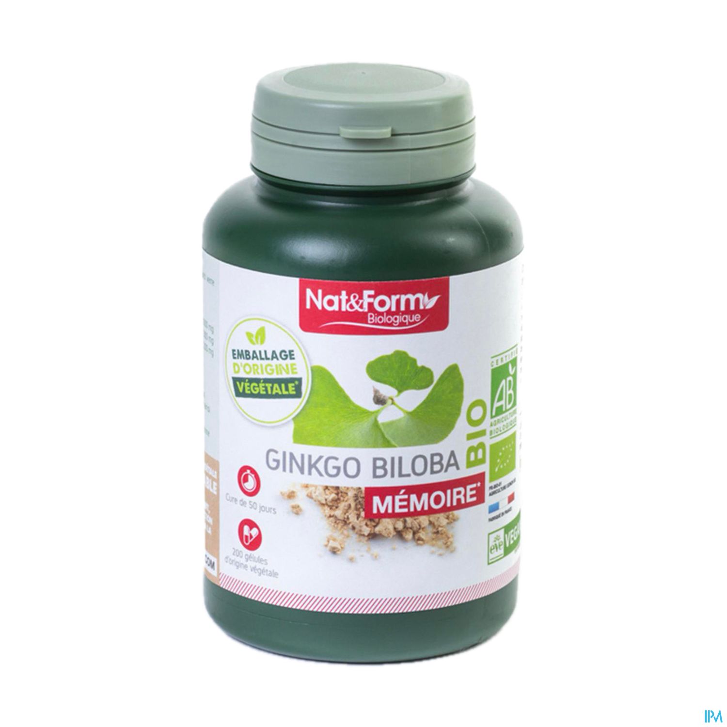 NAT&FORM BIO GINKGO BIL GELVEG200