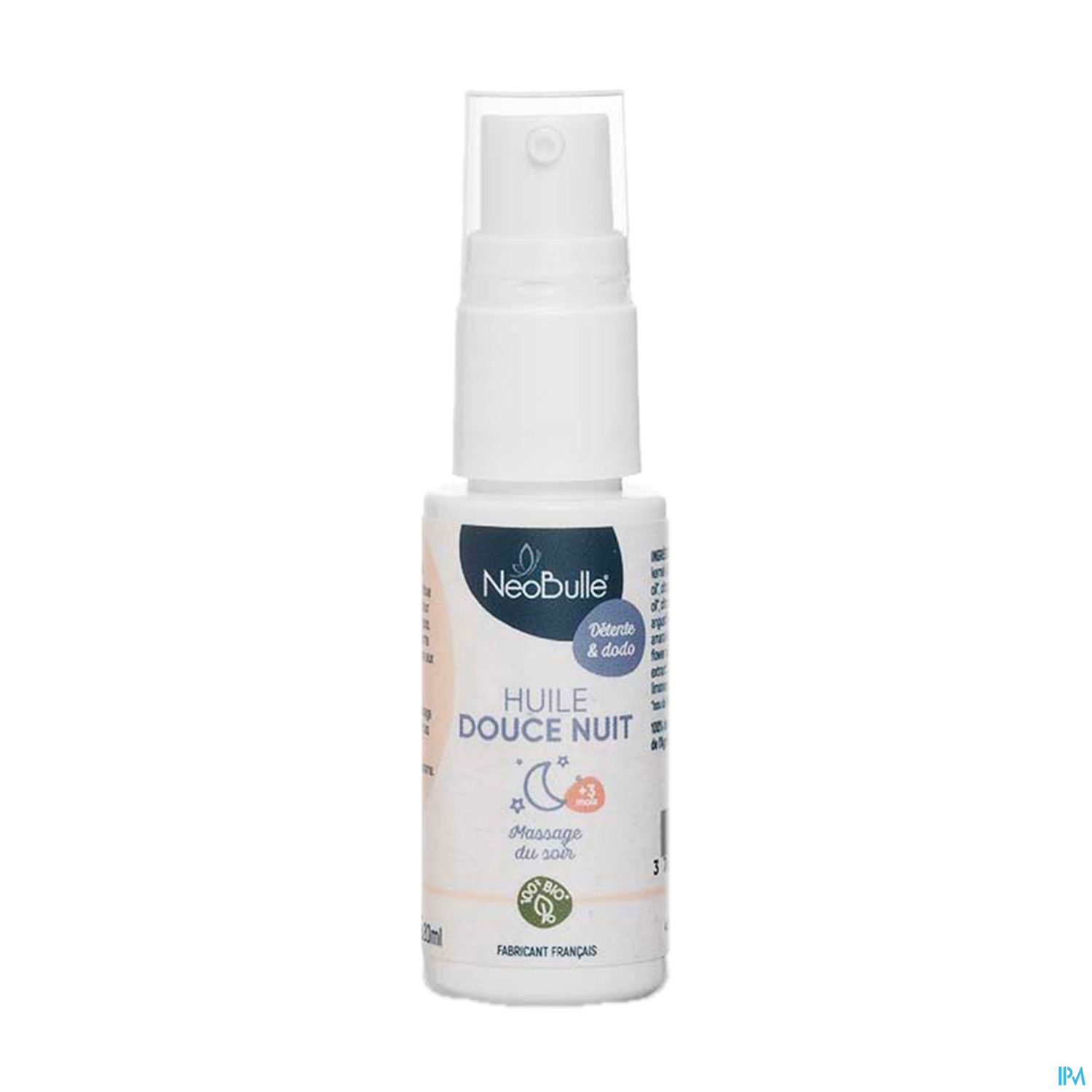 Neobulle Huile Douce Nuit Spray 20ml