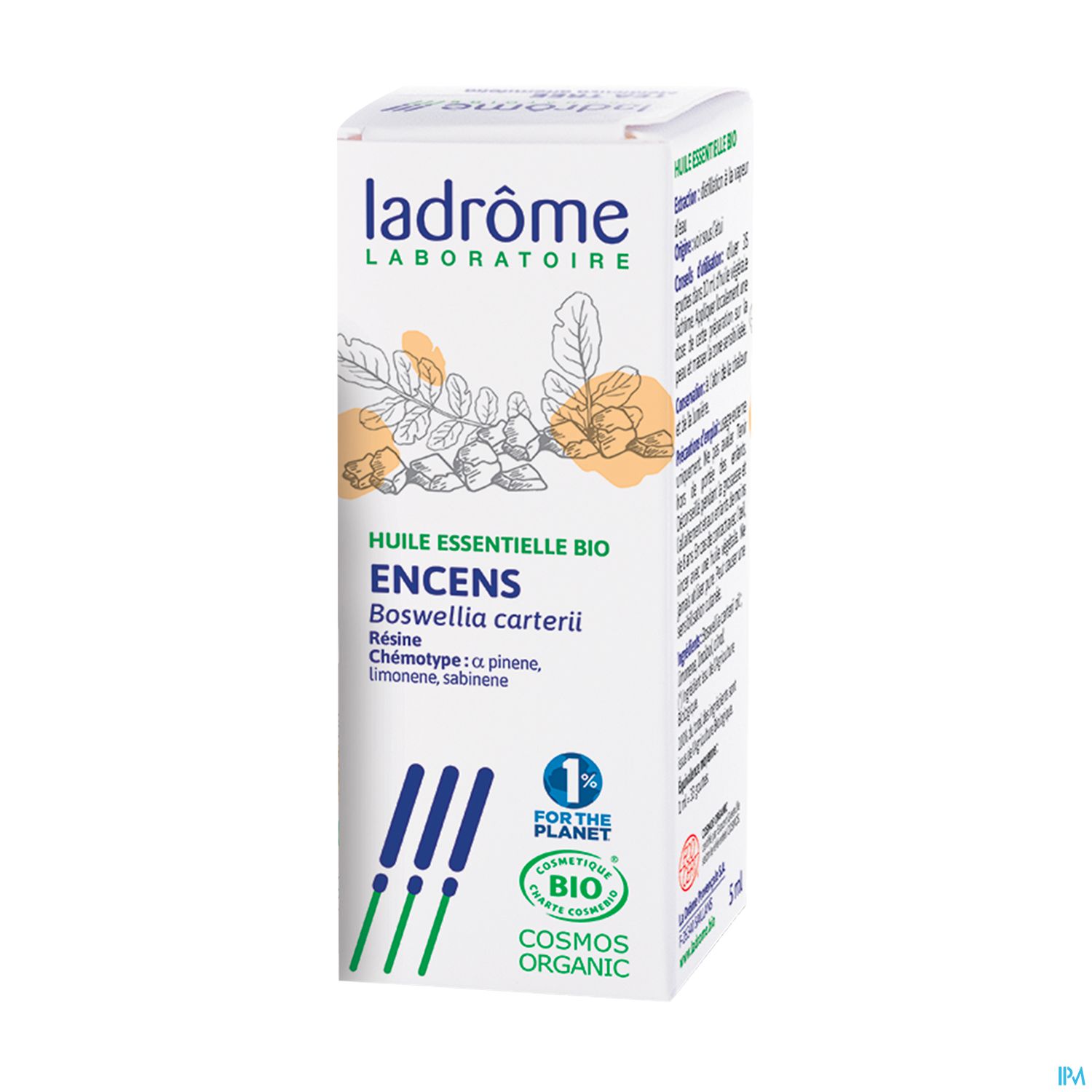 Ladrome Huile Essentielle Encens Bio 5ml