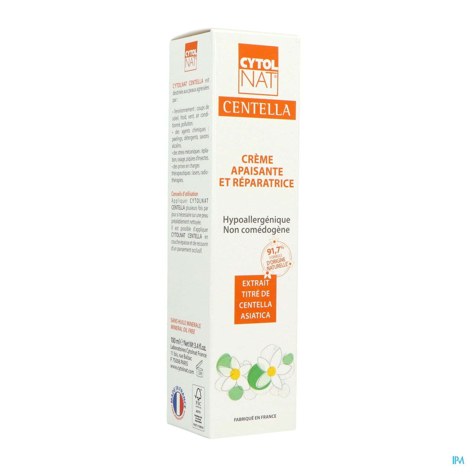CYTOLNAT CENTELLA CR TUB 100ML