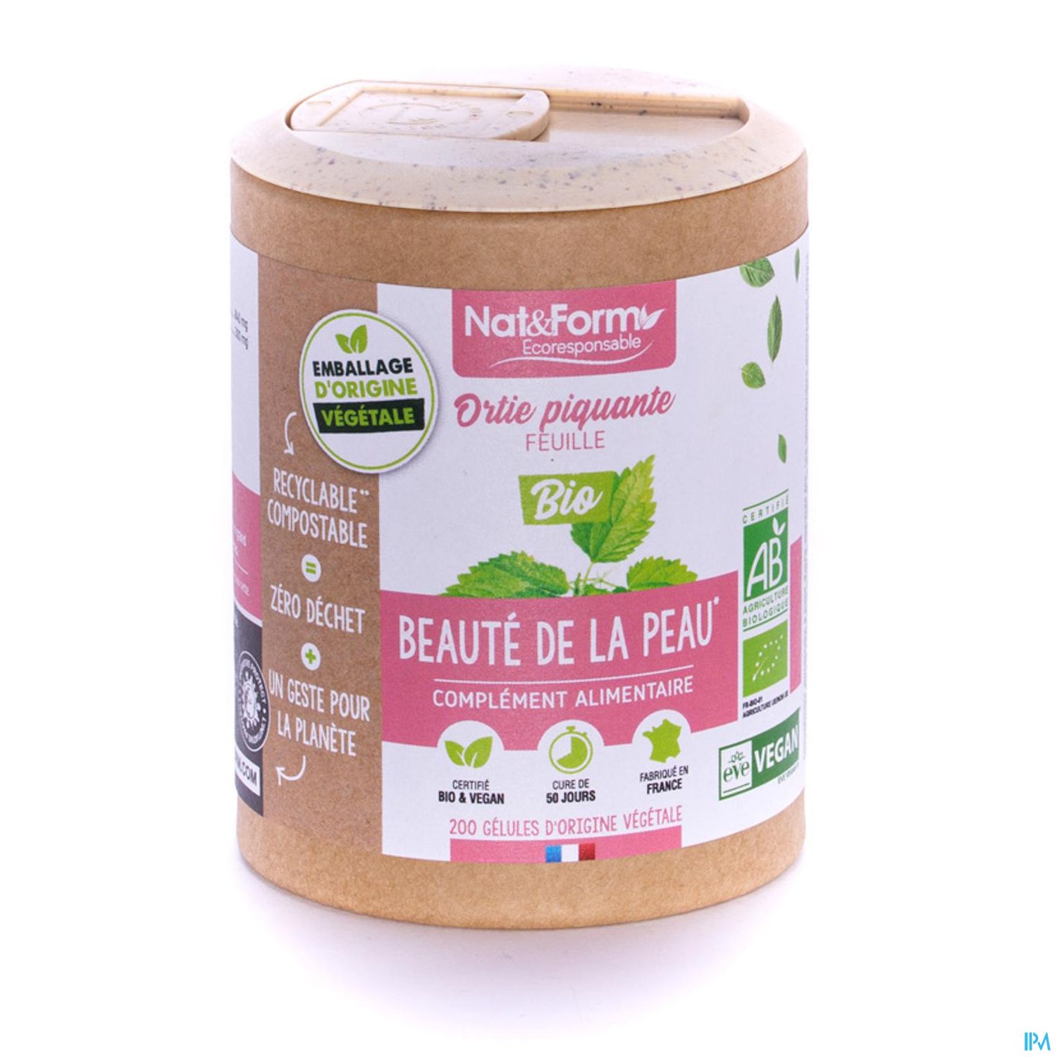 NAT&FORM ECO ORTIE FLL BIO GELU200
