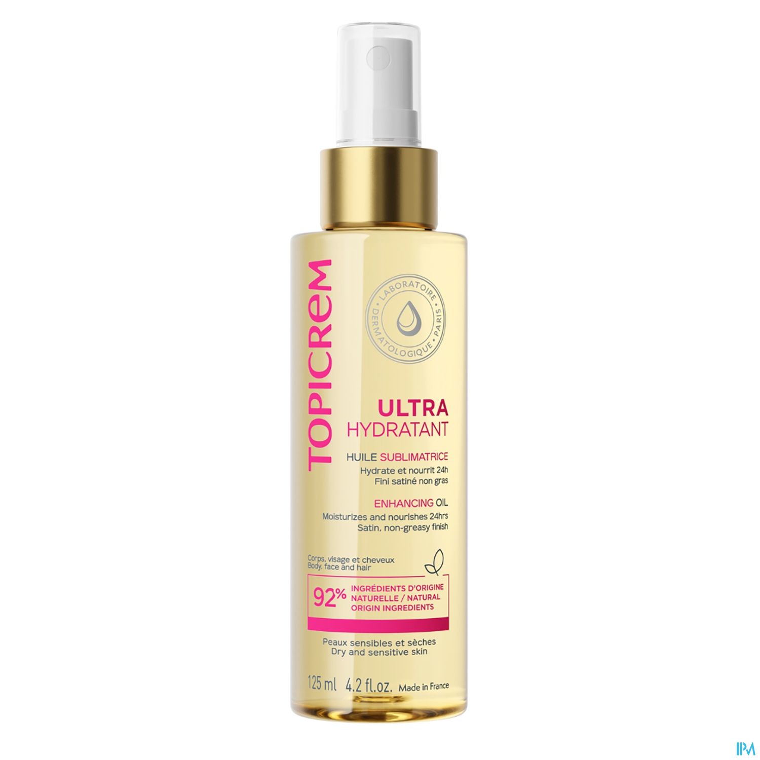 TOPICREM ULT/HYDR HLE 125ML