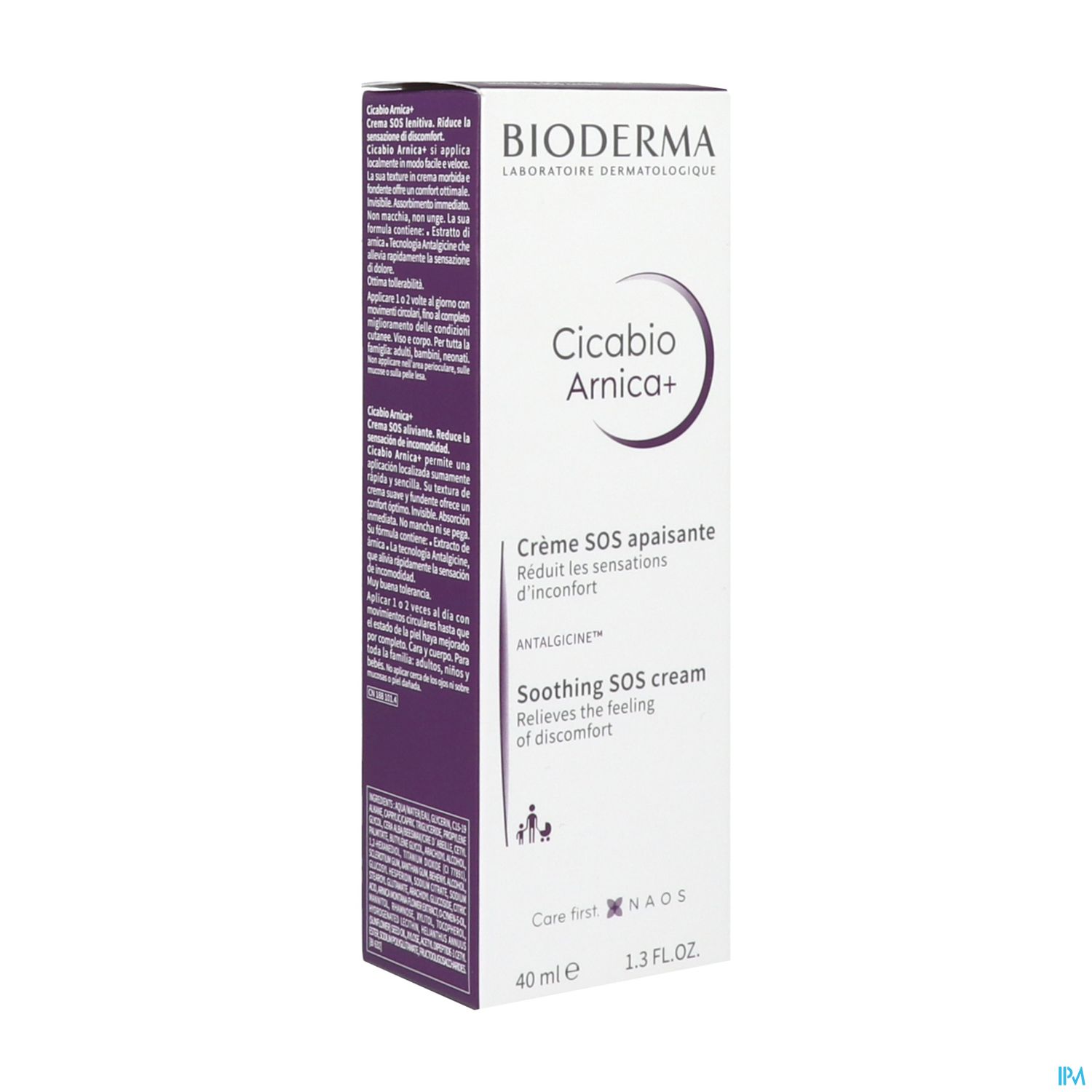 CICABIO ARNICA+ CR APAISANTE 40ML