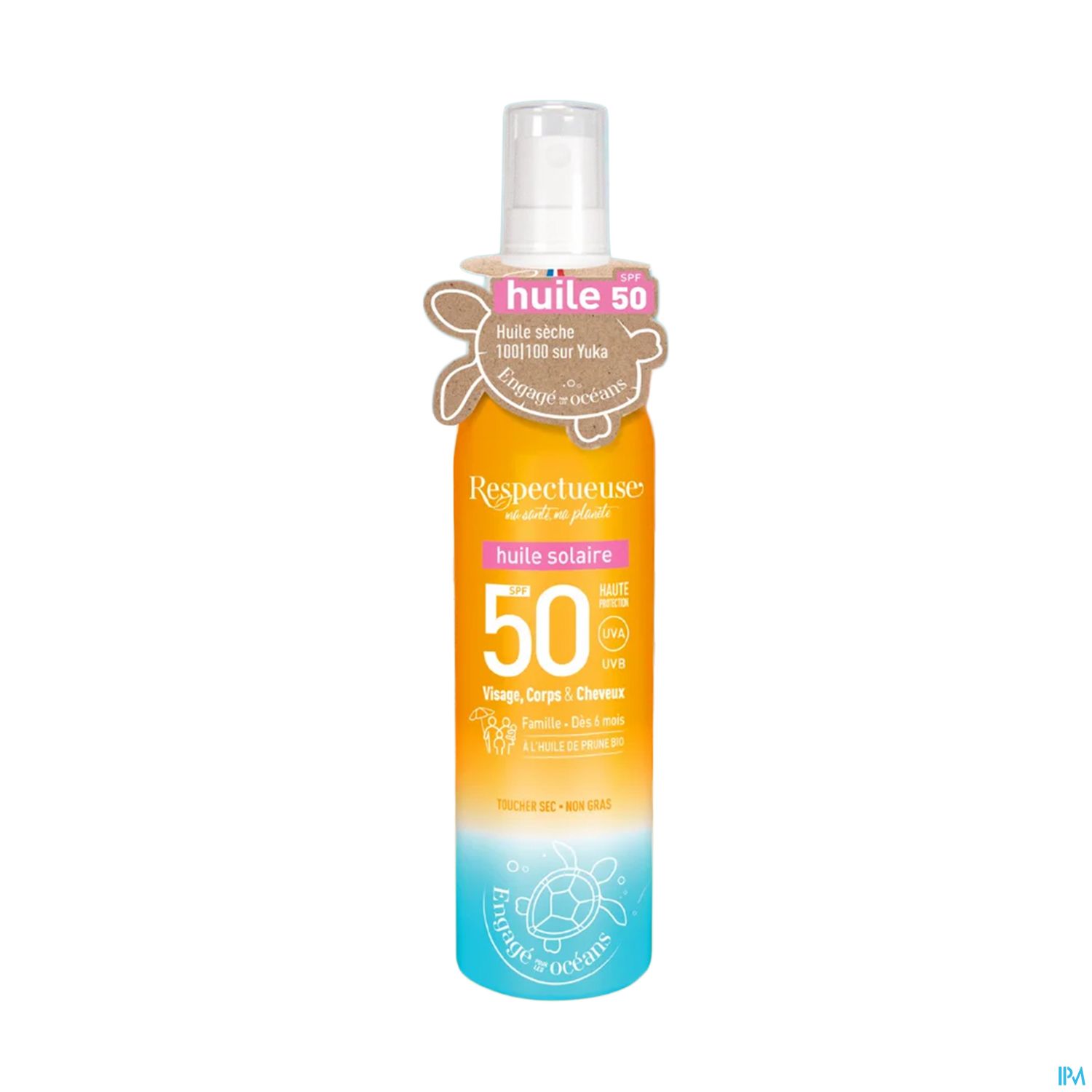 RESPECTUEUSE HLE SOL SPF50 100ML