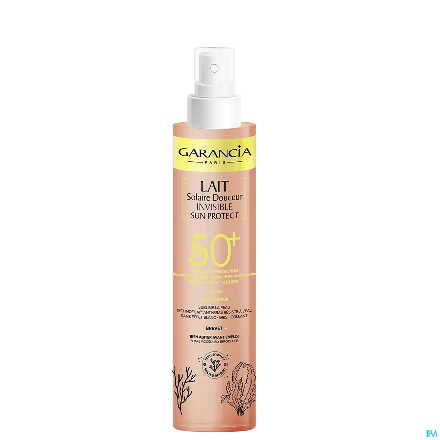 GARANCIA SPR LACTE SPF50+ 150ML