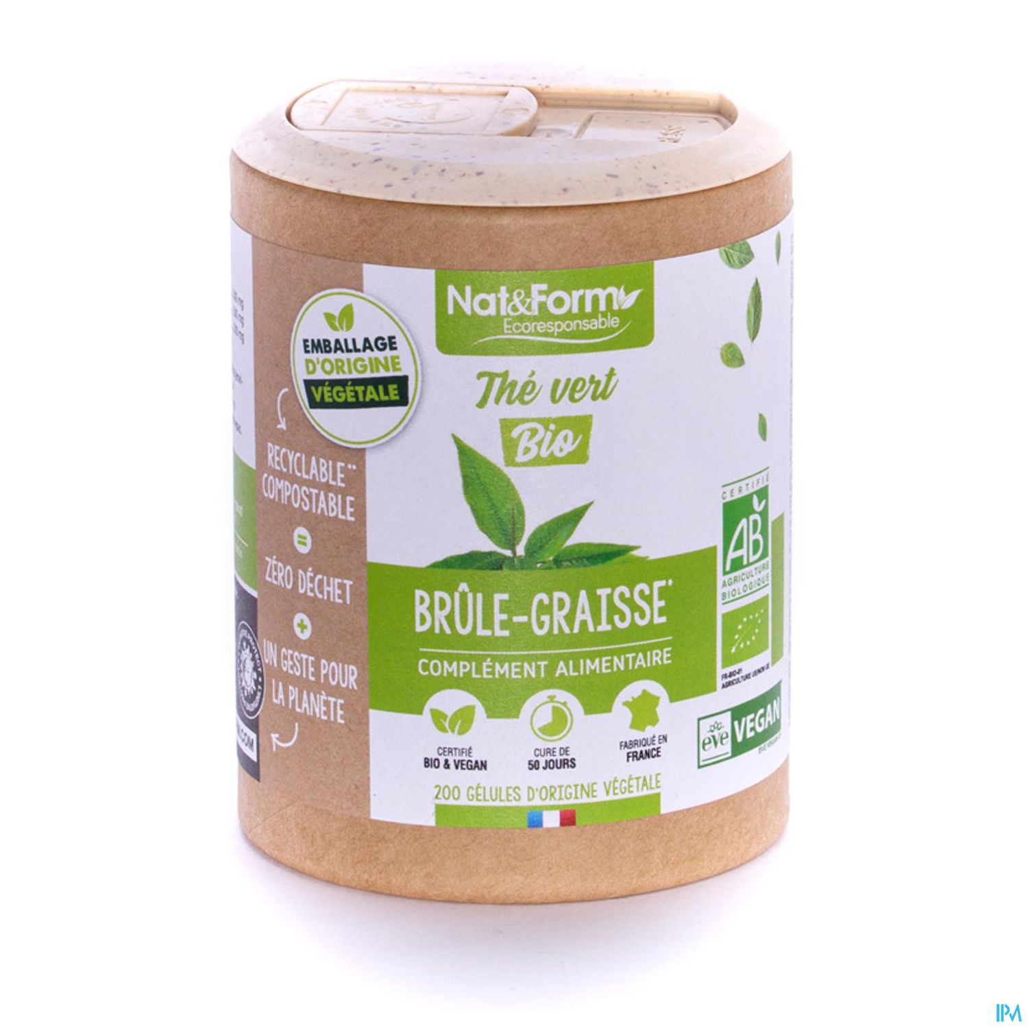 NAT&FORM ECO THE VERT BIO GELVEG60