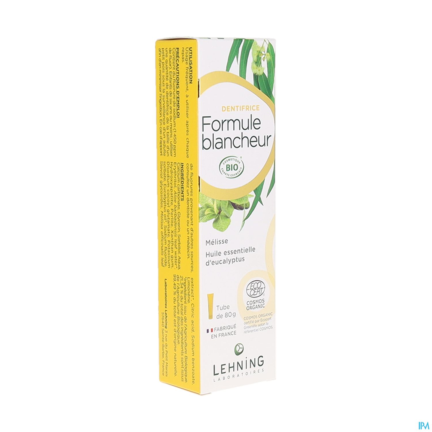 LEHNING DENT BIO BLANCHEUR 80G