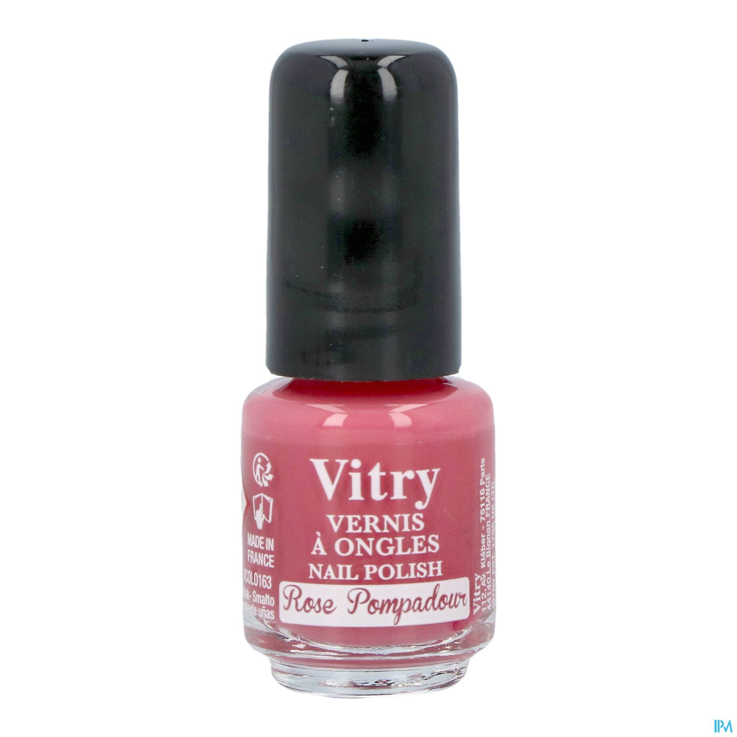 Vitry Vernis Ongles Rose Pompadour Mini 4ml