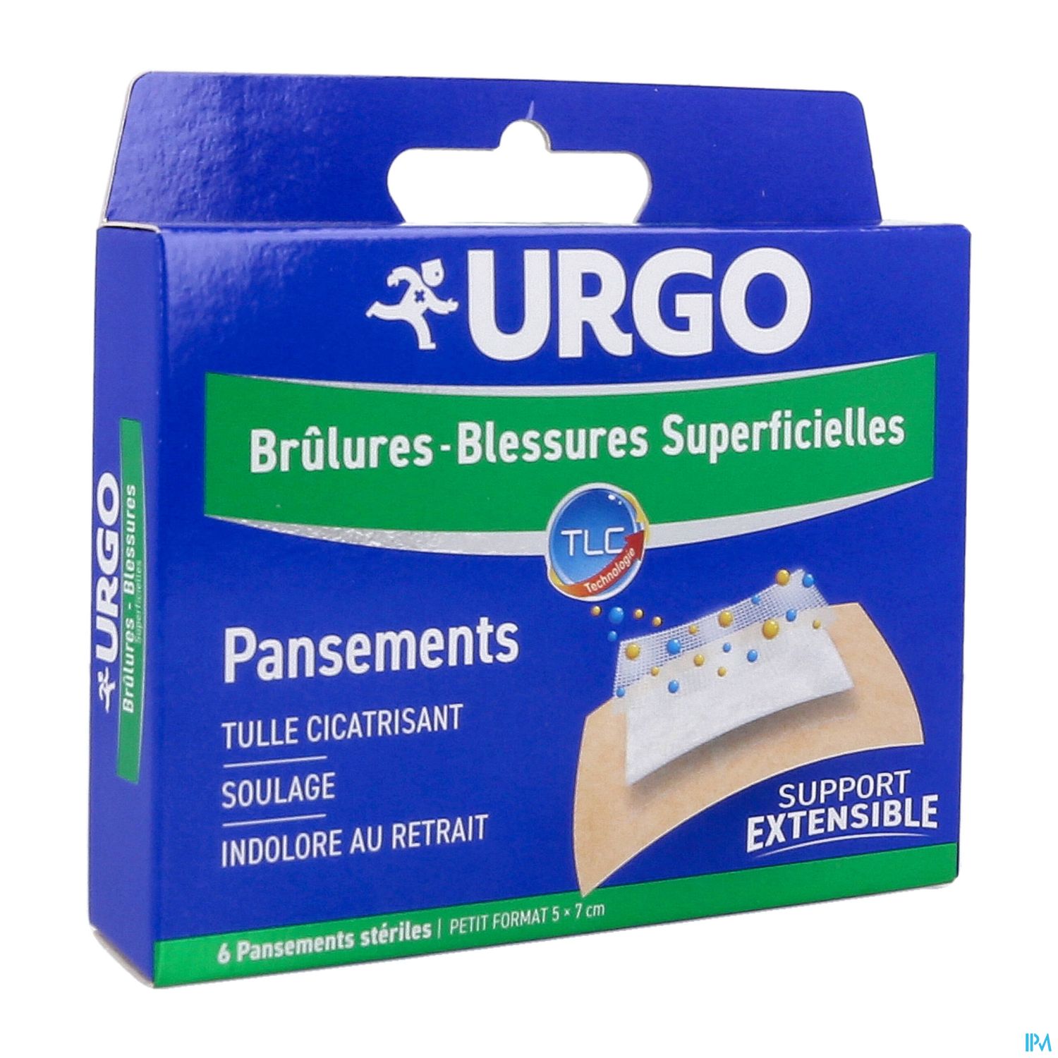 URGO BRULURES PANS PM 6
