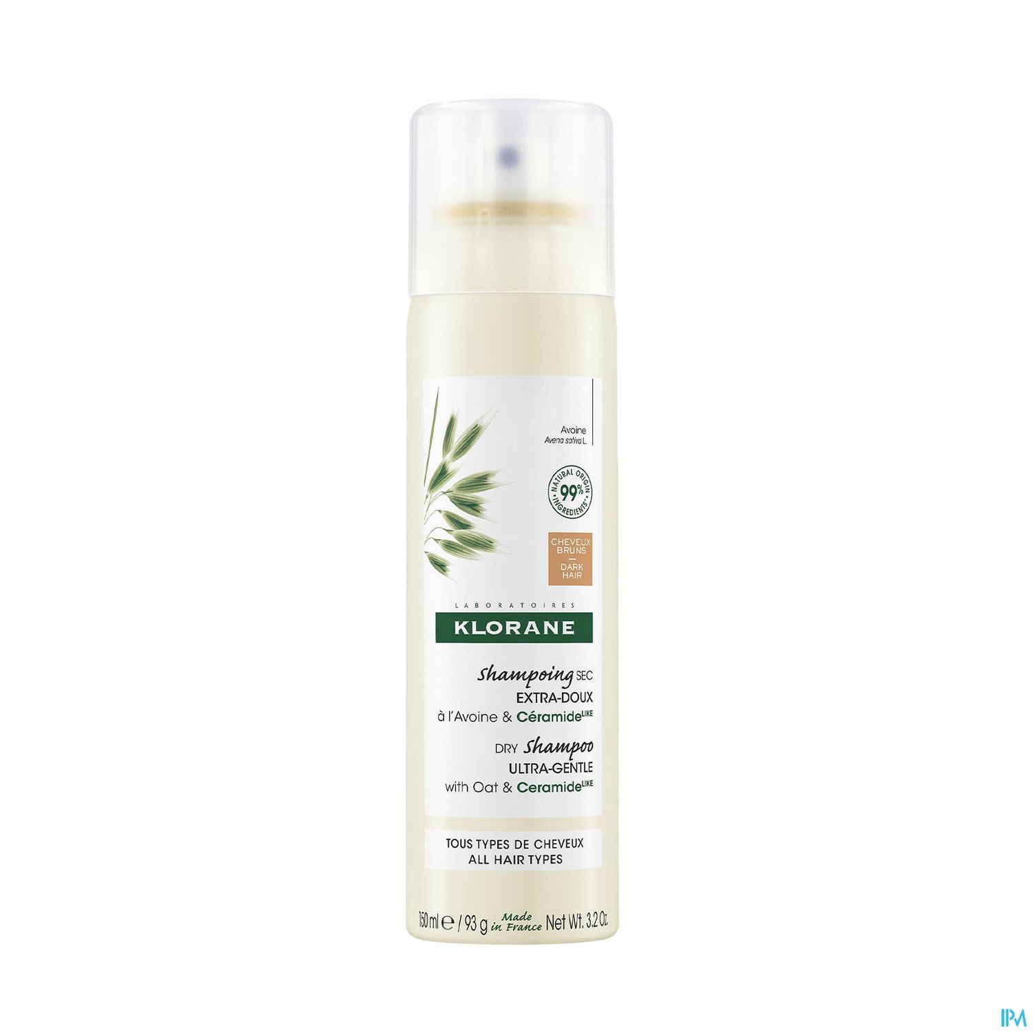 KLORANE SH SEC AVOIN TEINTE 150ML