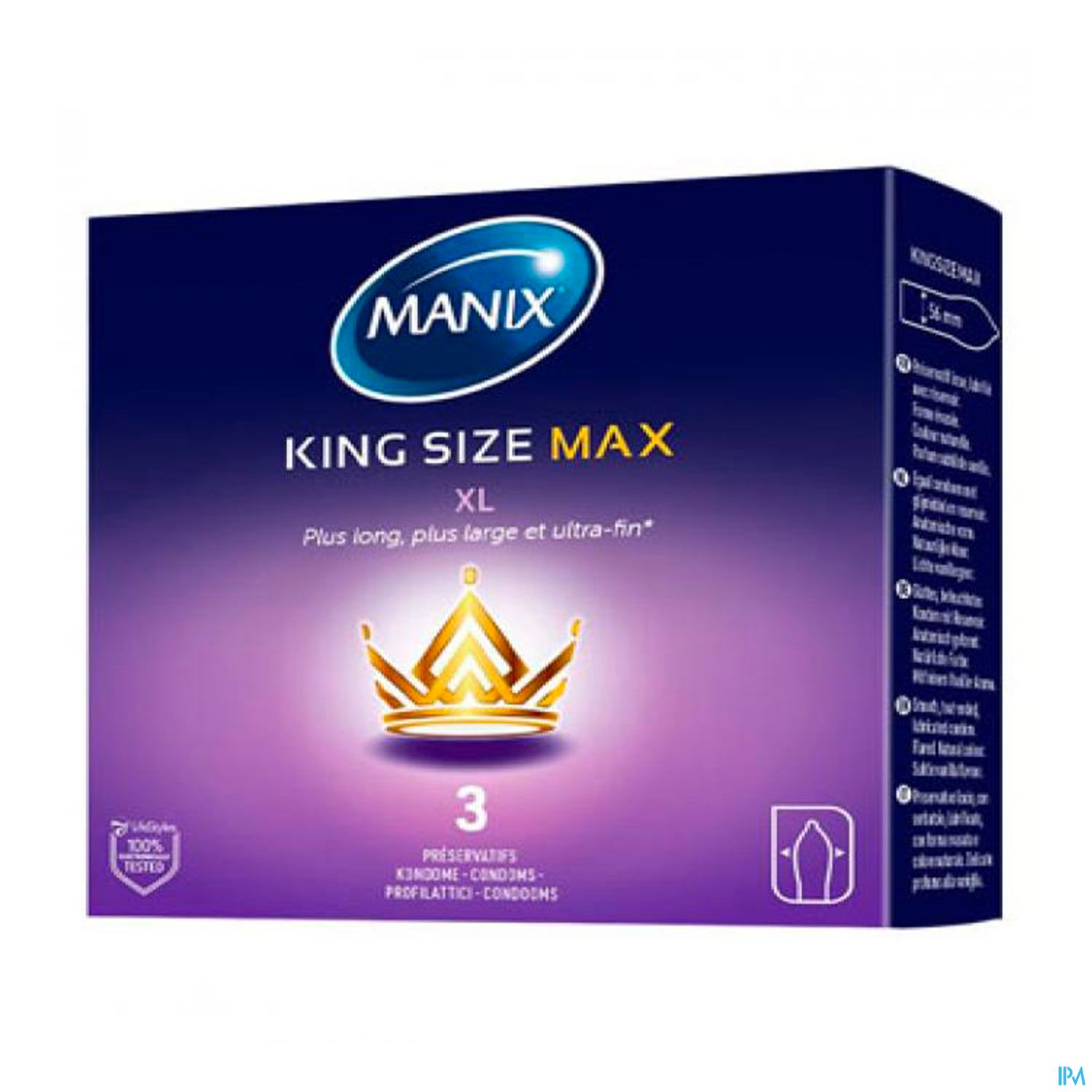 PRESERV MANIX KING SIZE MAX 3